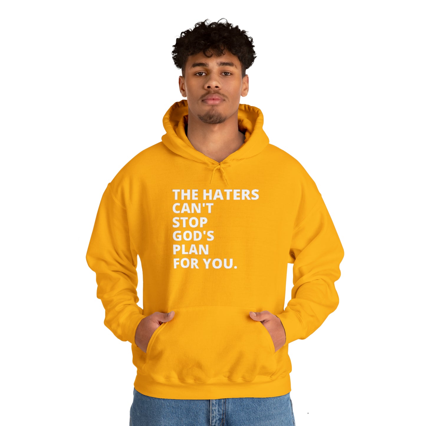 God's Plan Unisex Heavy Blend™ Hooded Sweatshirt