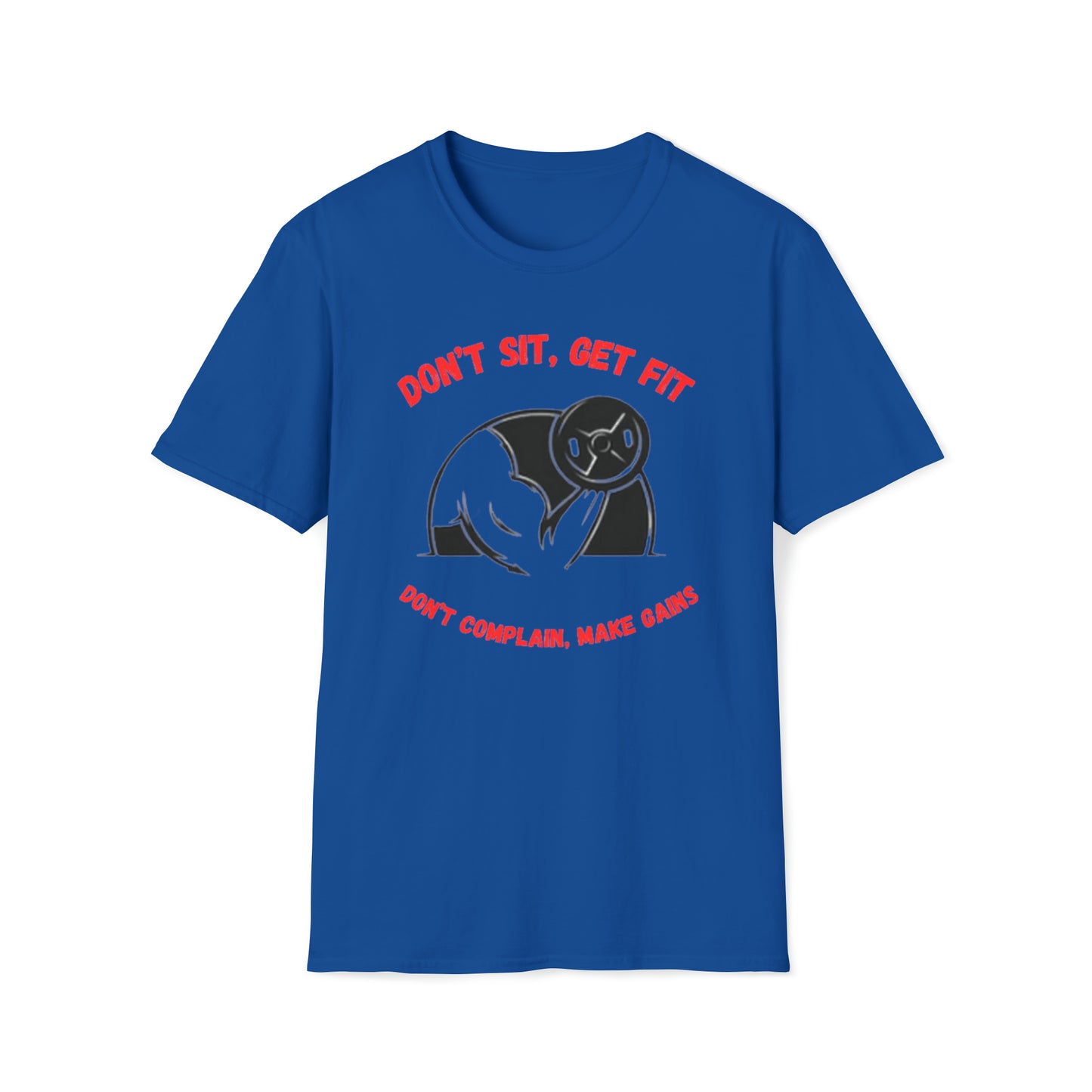 Don't Sit, Get Fit Unisex Softstyle T-Shirt