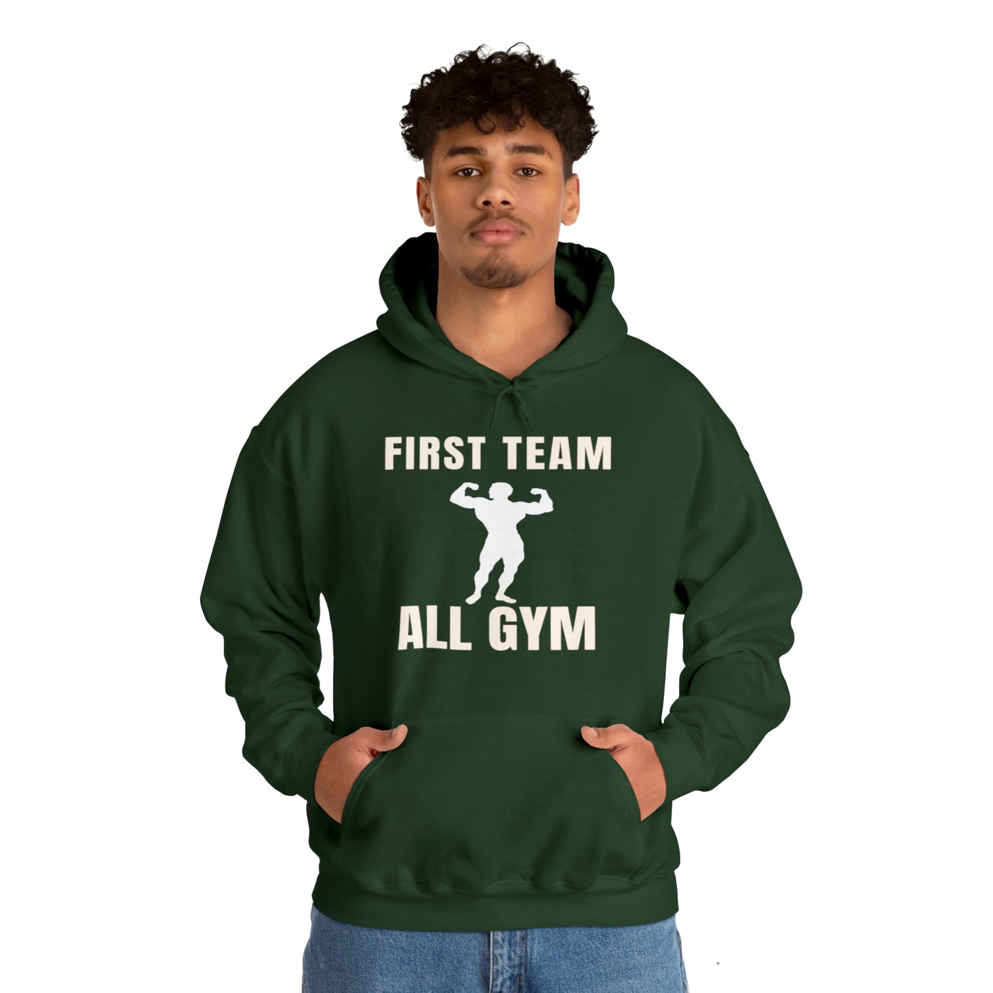 First Team All Gym Unisex Heavy Blend™ Hooded Sweatshirt