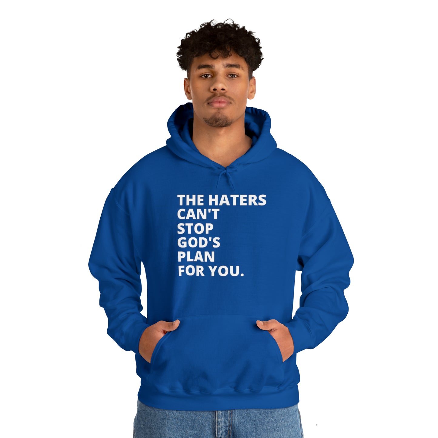 God's Plan Unisex Heavy Blend™ Hooded Sweatshirt