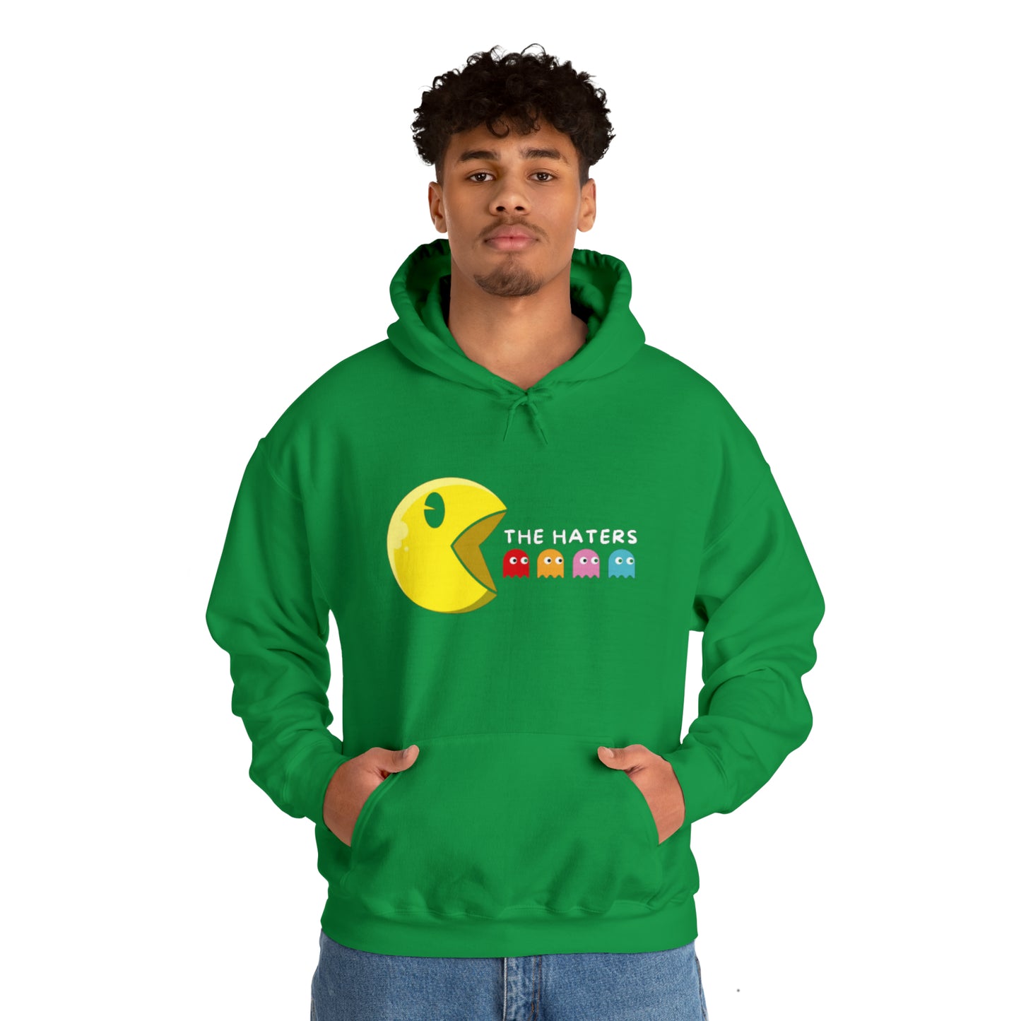 Pacman > The Haters Unisex Heavy Blend™ Hooded Sweatshirt