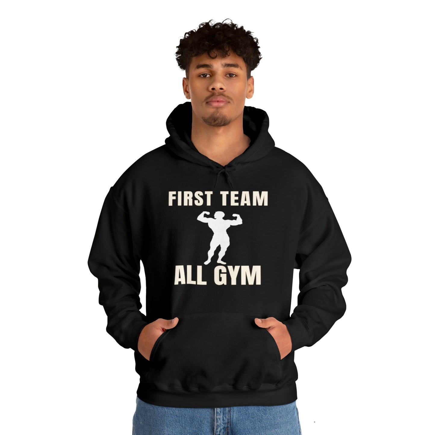 First Team All Gym Unisex Heavy Blend™ Hooded Sweatshirt