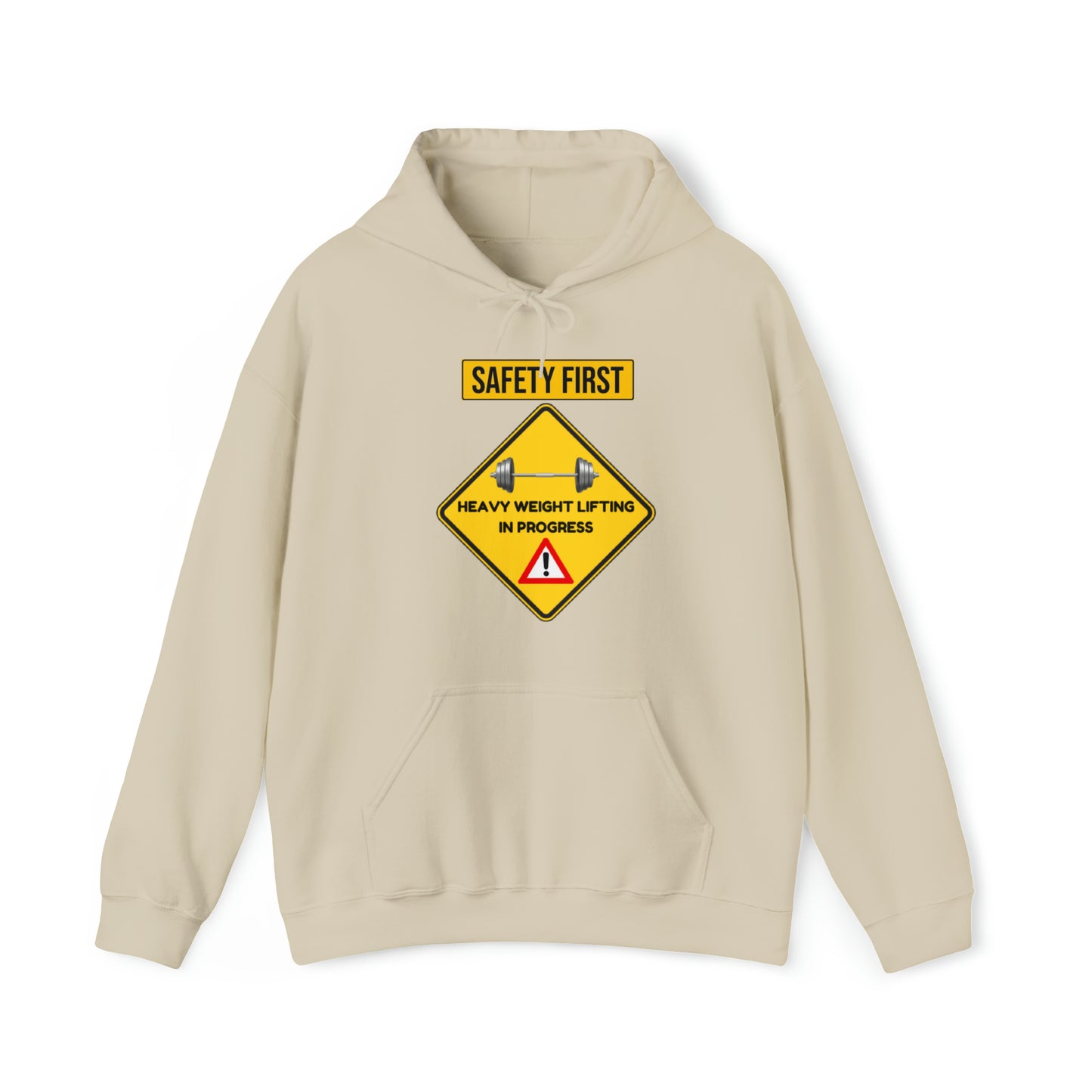 Safety First Unisex Heavy Blend™ Hooded Sweatshirt
