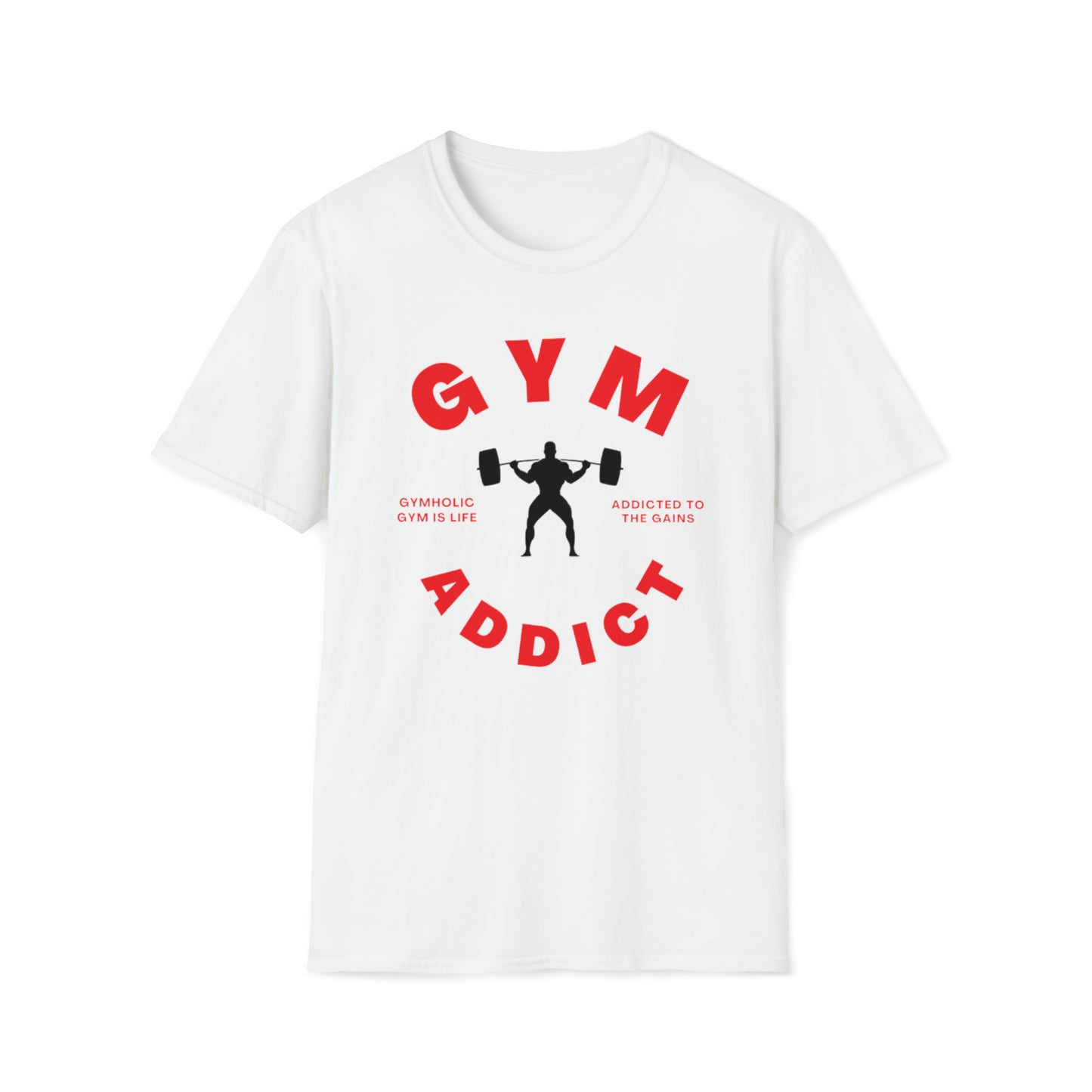 Gym Addict Unisex Softstyle T-Shirt
