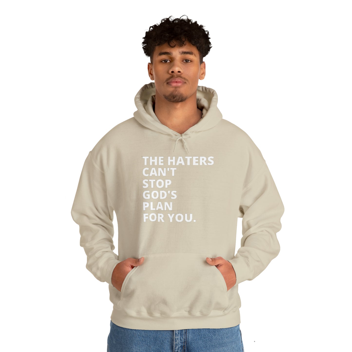 God's Plan Unisex Heavy Blend™ Hooded Sweatshirt