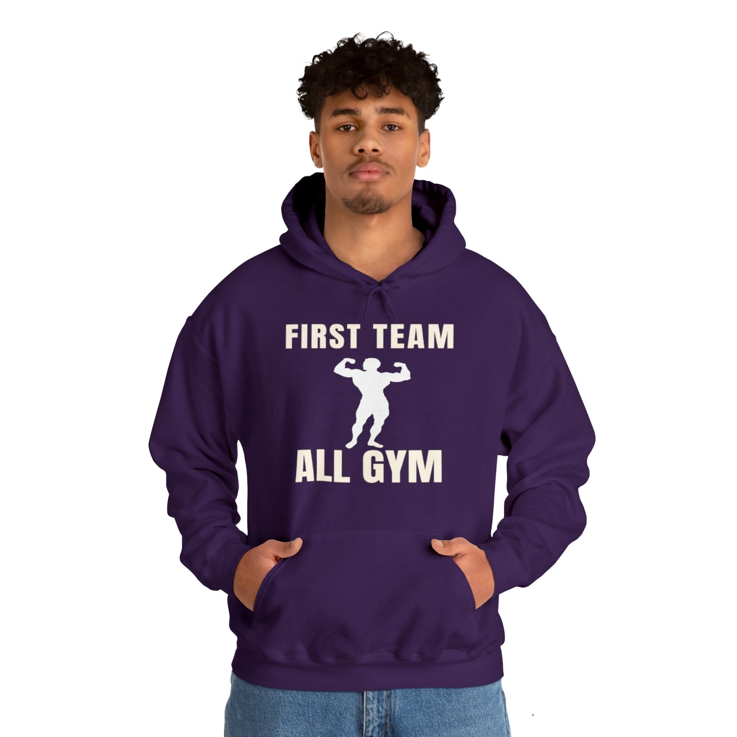 First Team All Gym Unisex Heavy Blend™ Hooded Sweatshirt