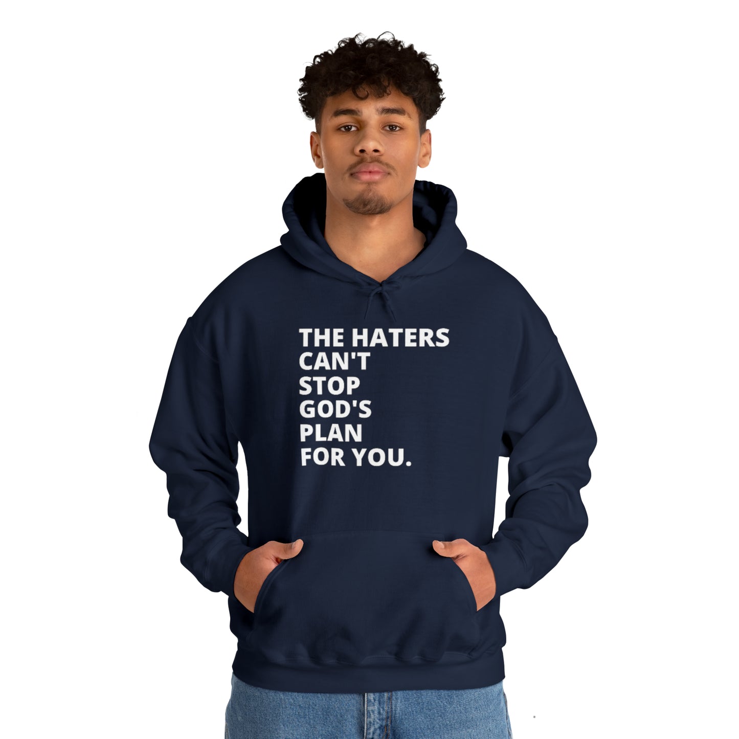 God's Plan Unisex Heavy Blend™ Hooded Sweatshirt