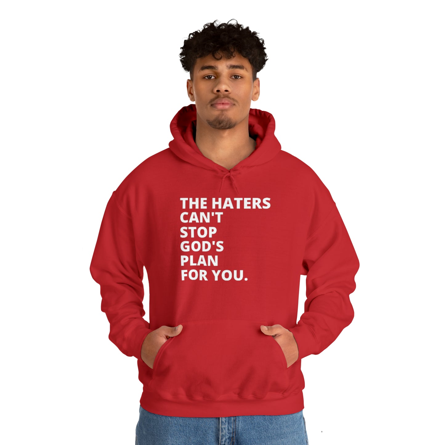 God's Plan Unisex Heavy Blend™ Hooded Sweatshirt