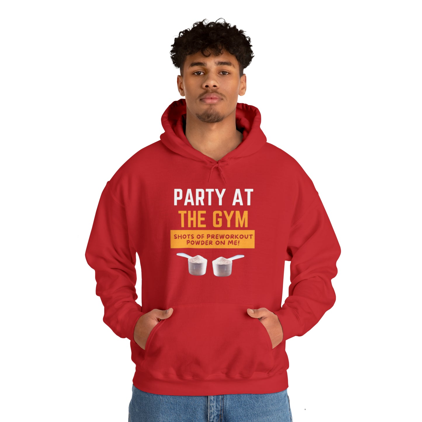 Party At The Gym Unisex Heavy Blend™ Hooded Sweatshirt
