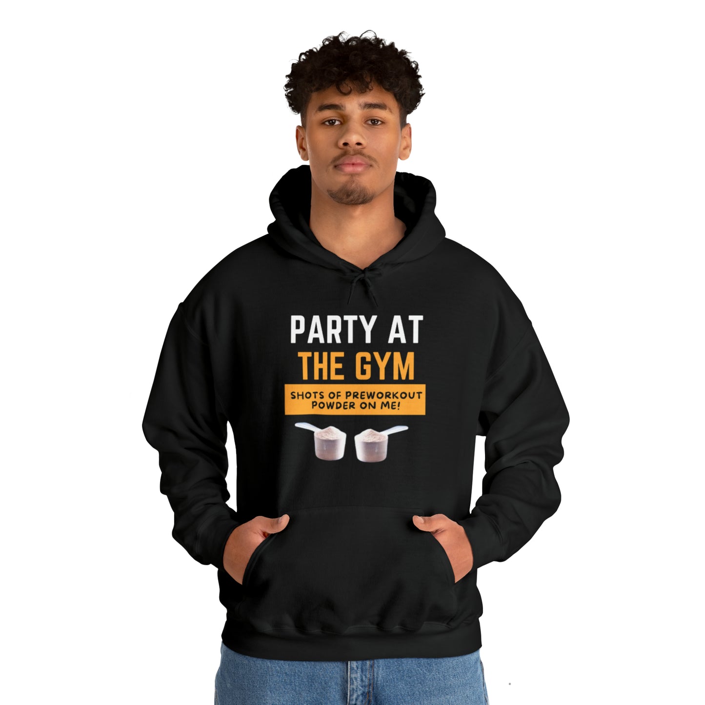 Party At The Gym Unisex Heavy Blend™ Hooded Sweatshirt