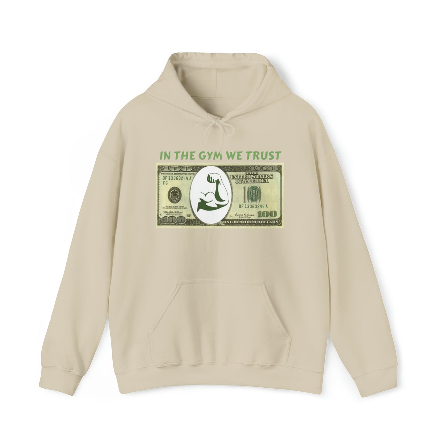 In The Gym We Trust Unisex Heavy Blend™ Hooded Sweatshirt