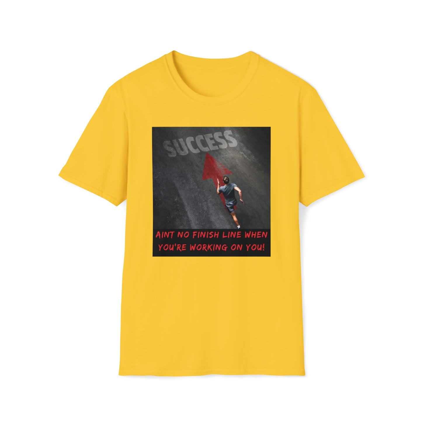 Aint No Finish Line Unisex Softstyle T-Shirt