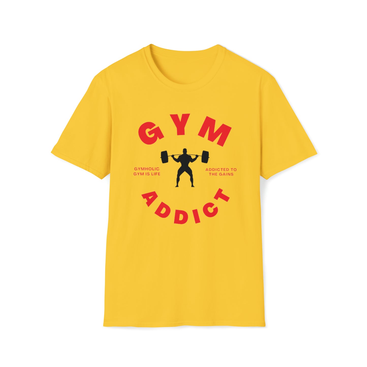 Gym Addict Unisex Softstyle T-Shirt