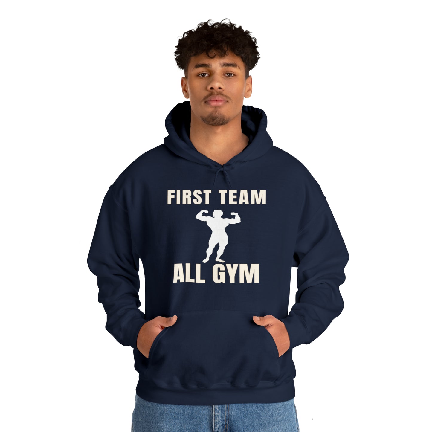 First Team All Gym Unisex Heavy Blend™ Hooded Sweatshirt