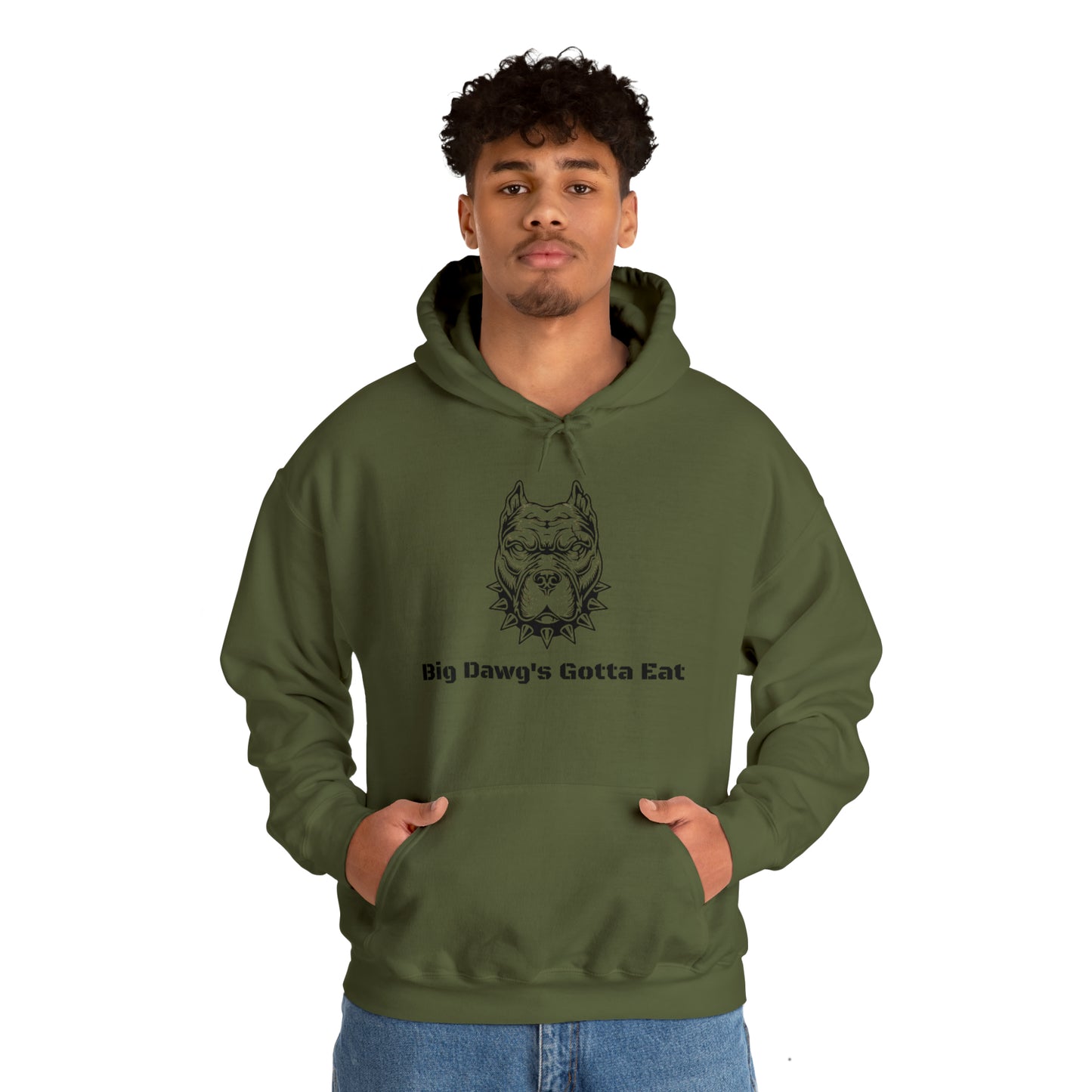 Big Dawg's Gotta Eat Unisex Heavy Blend™ Hooded Sweatshirt