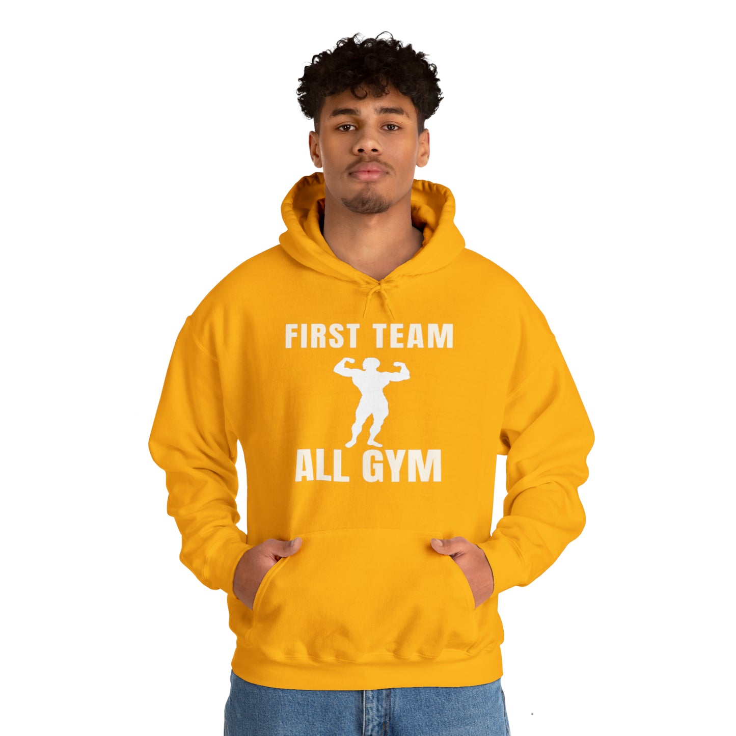 First Team All Gym Unisex Heavy Blend™ Hooded Sweatshirt