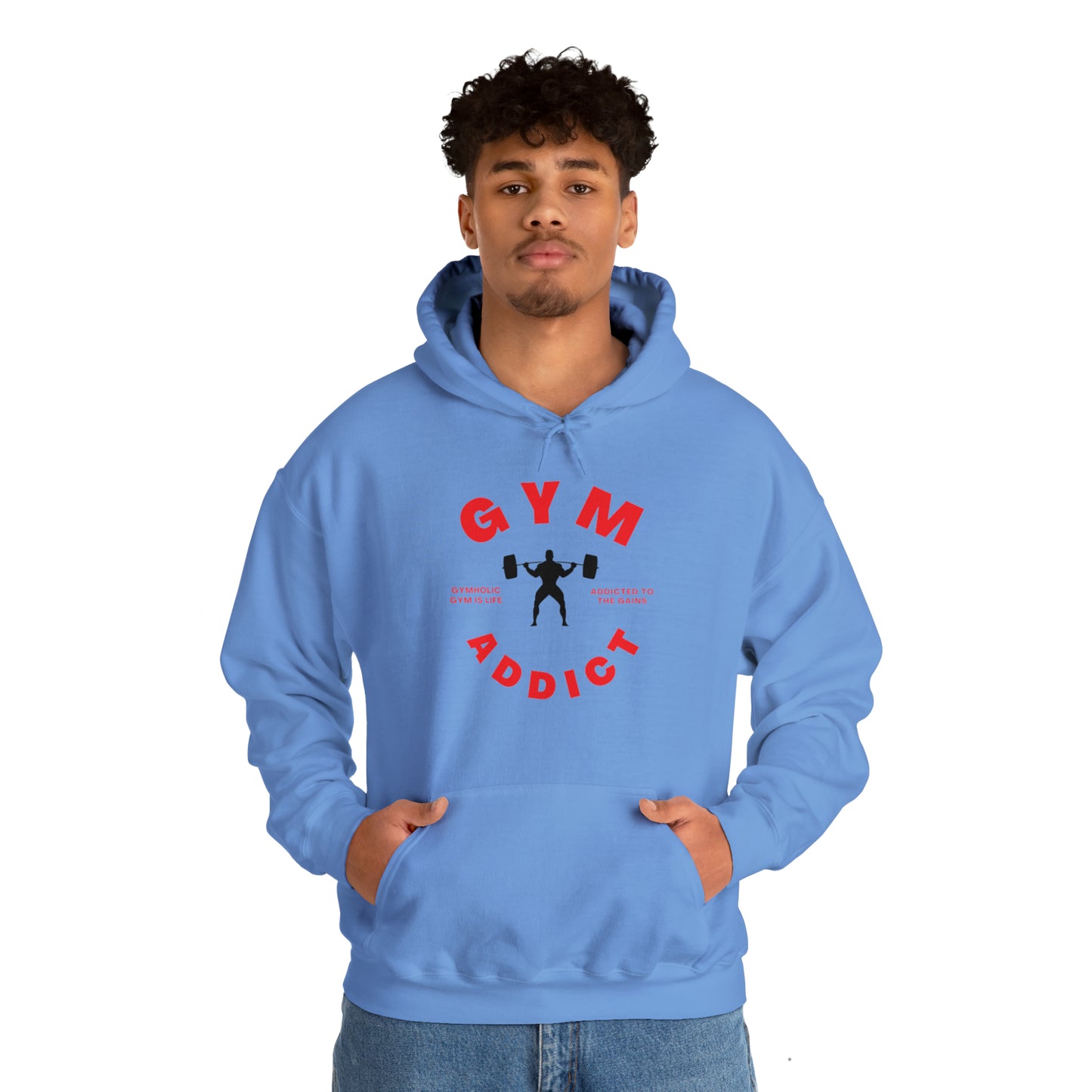 Gym Addict Unisex Heavy Blend™ Hooded Sweatshirt