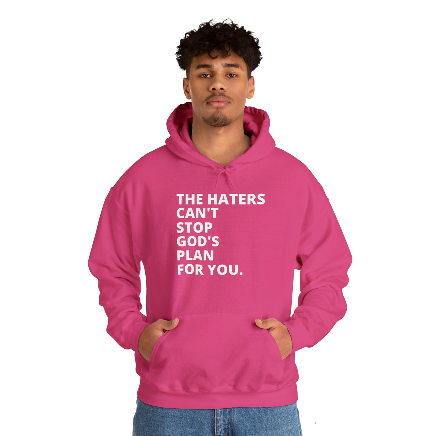 God's Plan Unisex Heavy Blend™ Hooded Sweatshirt