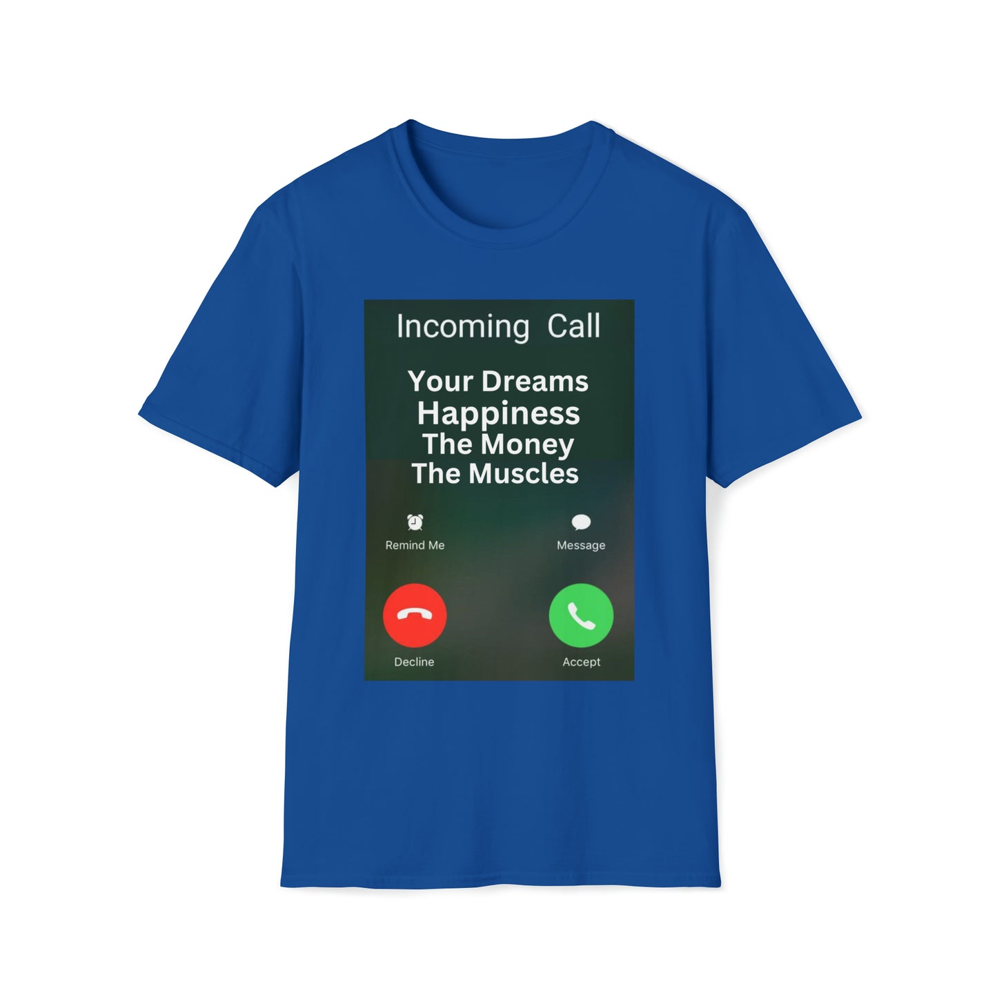 Incoming Call Unisex Softstyle T-Shirt