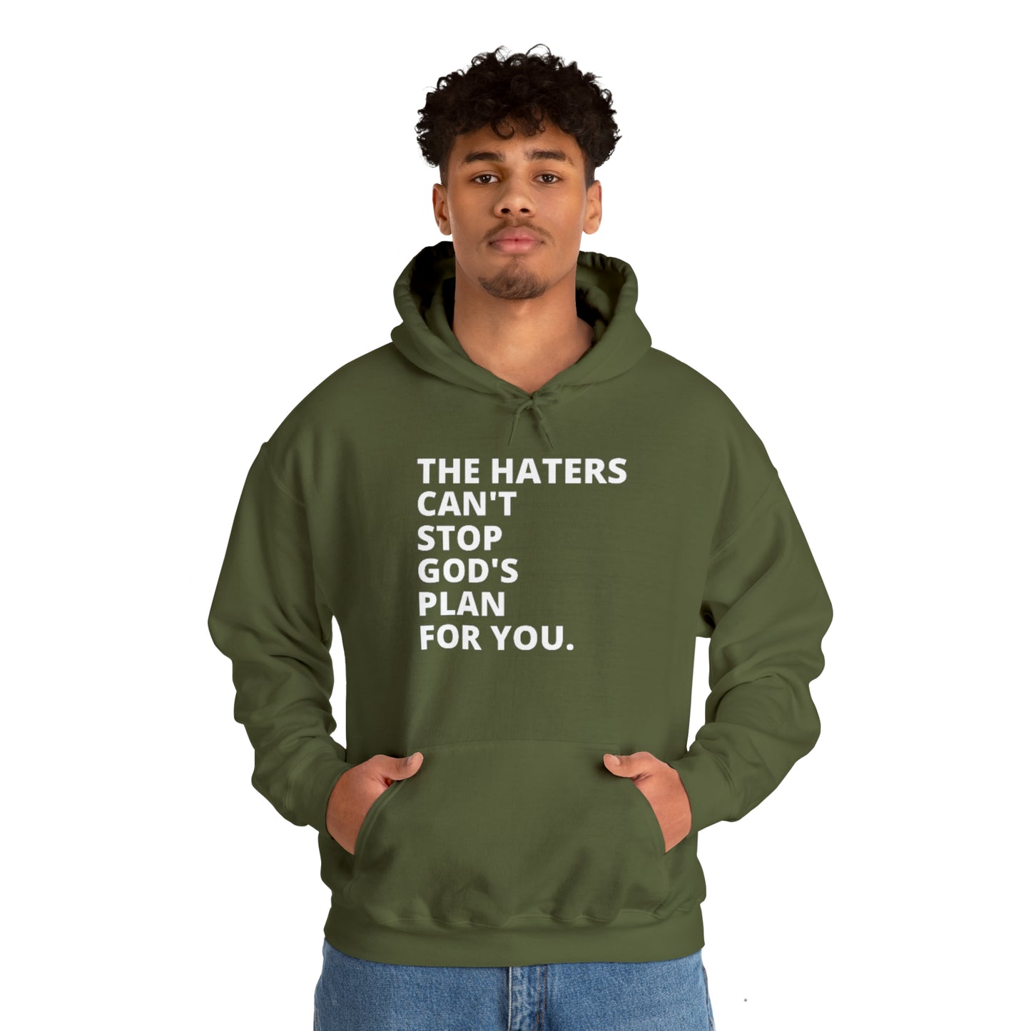 God's Plan Unisex Heavy Blend™ Hooded Sweatshirt