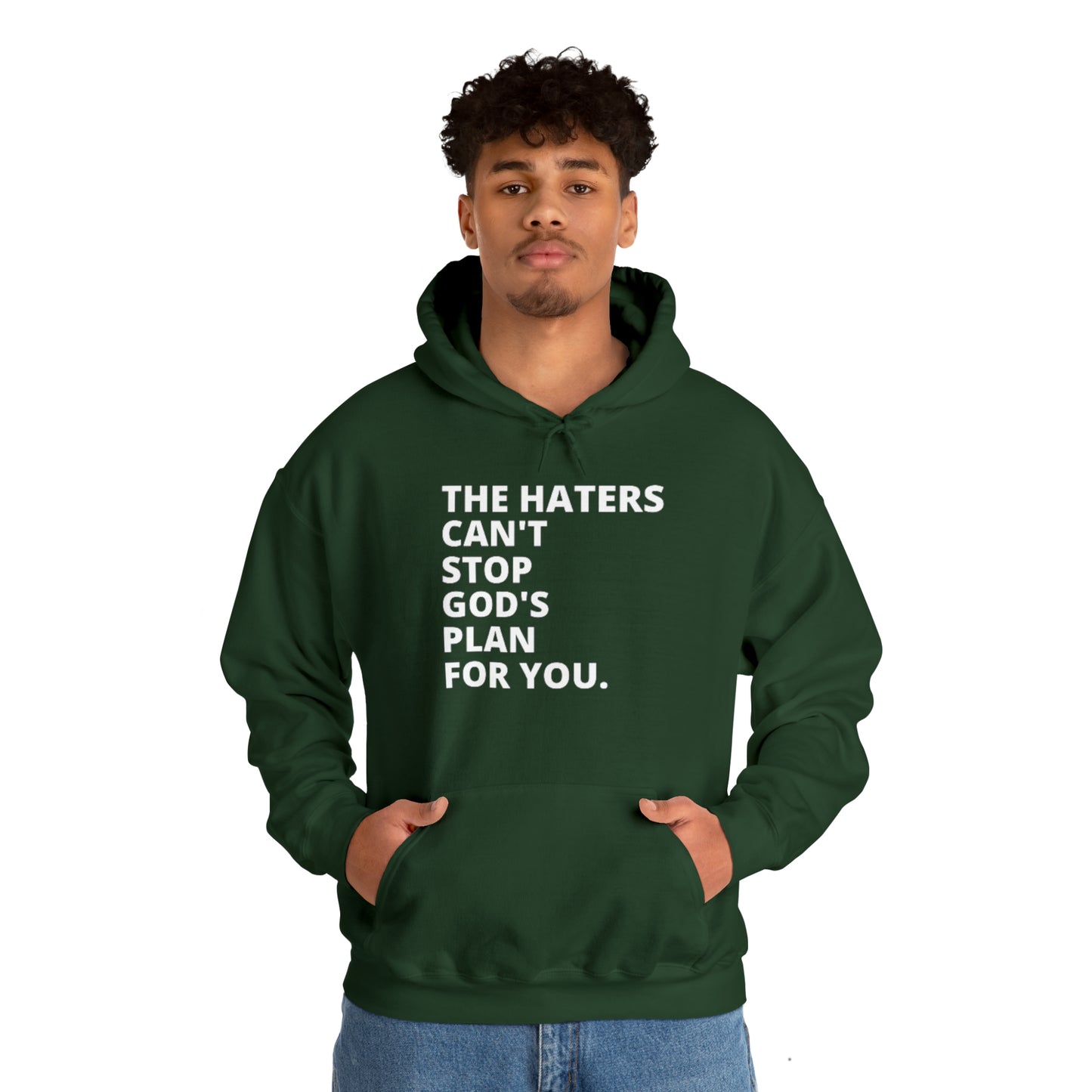 God's Plan Unisex Heavy Blend™ Hooded Sweatshirt
