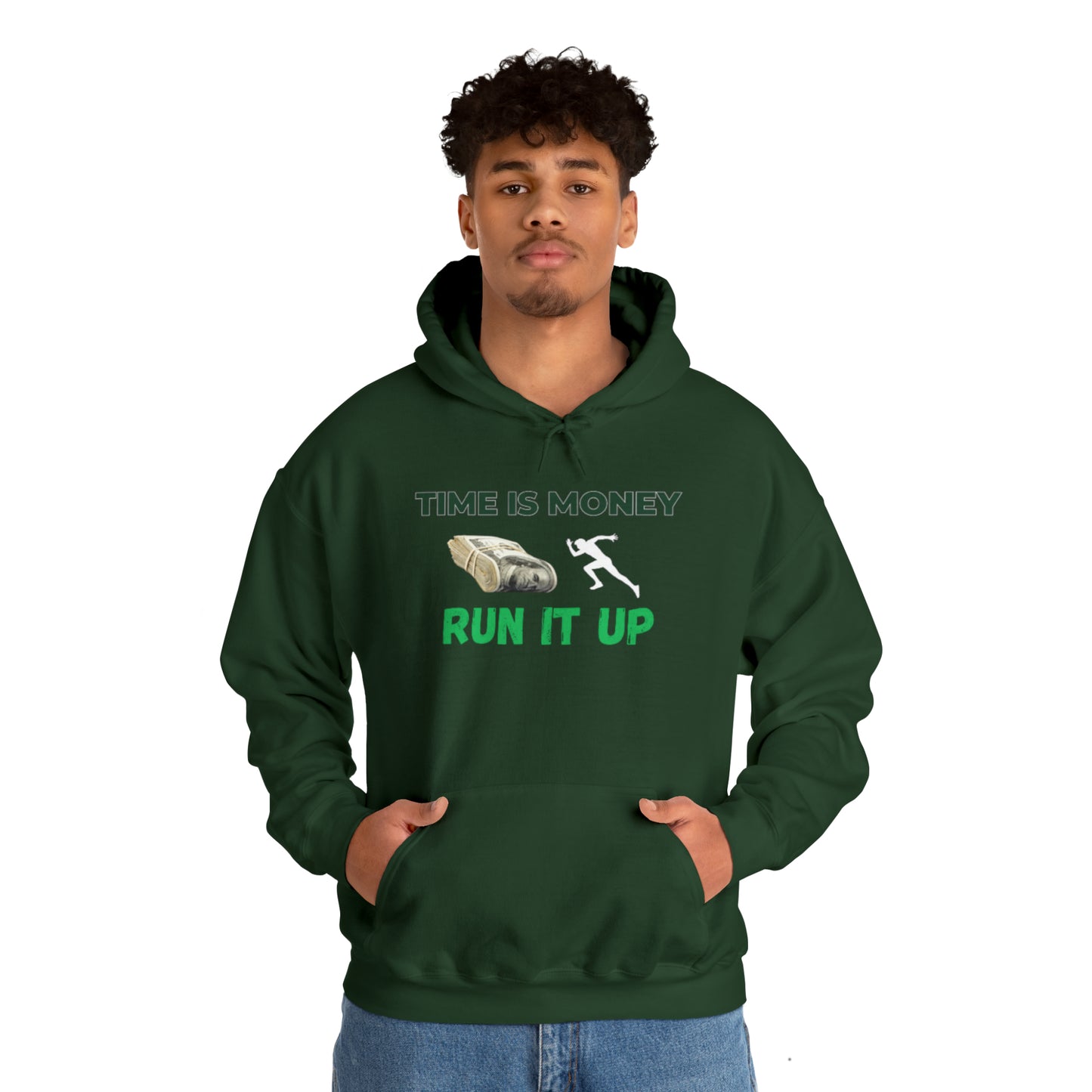 Time Is Money Unisex Heavy Blend™ Hooded Sweatshirt