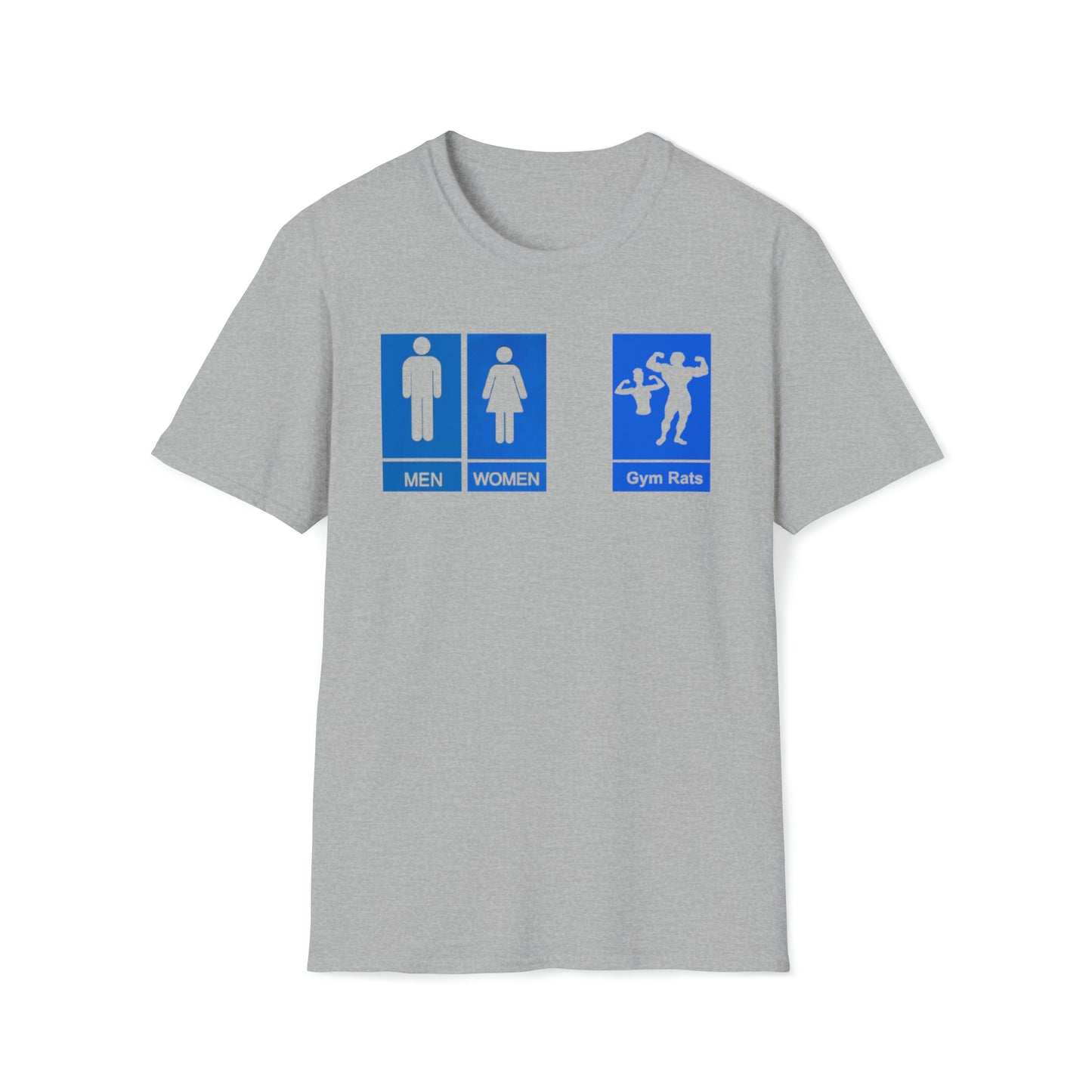 Gym Rats Bathroom Unisex Softstyle T-Shirt