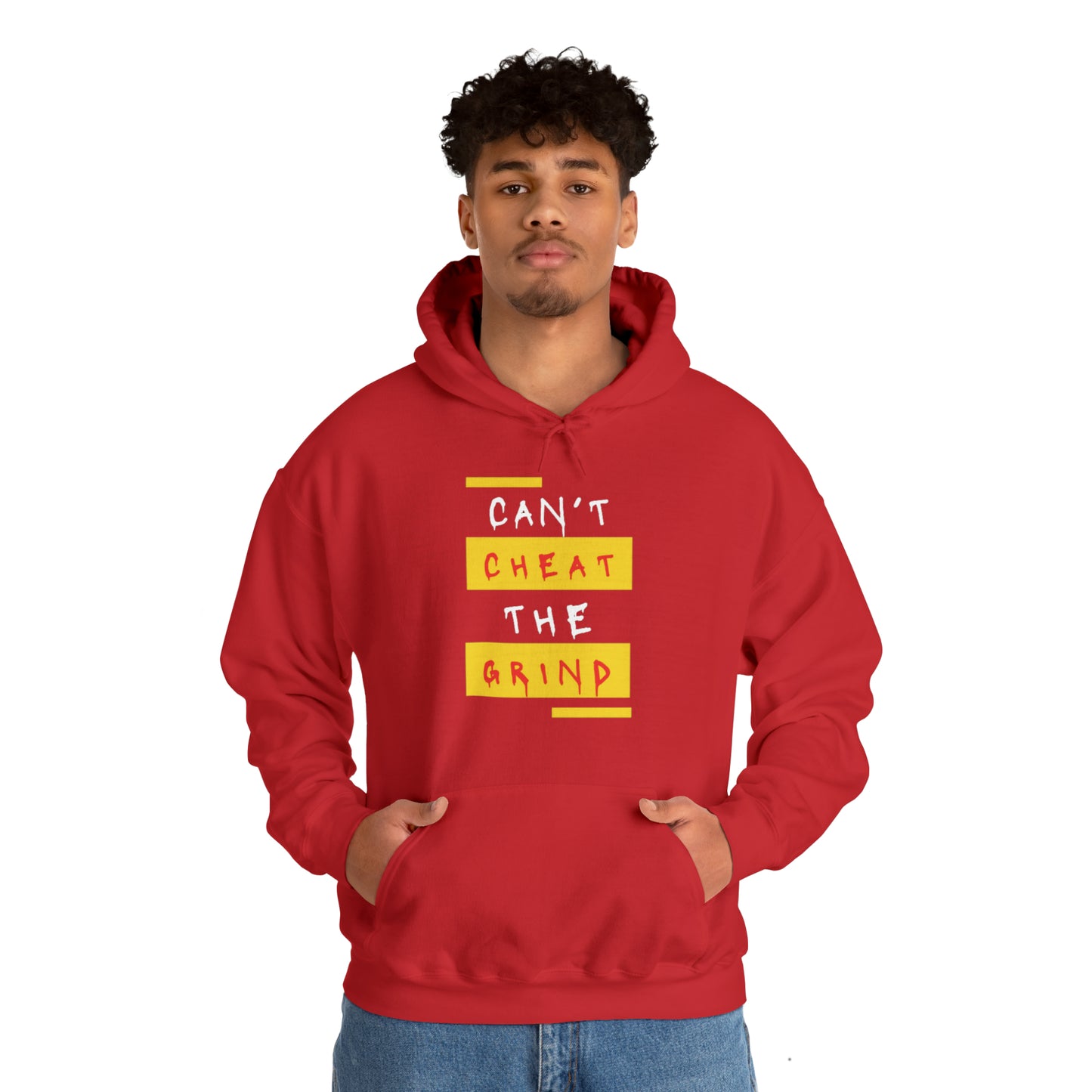 Can't Cheat The Grind Unisex Heavy Blend™ Hooded Sweatshirt