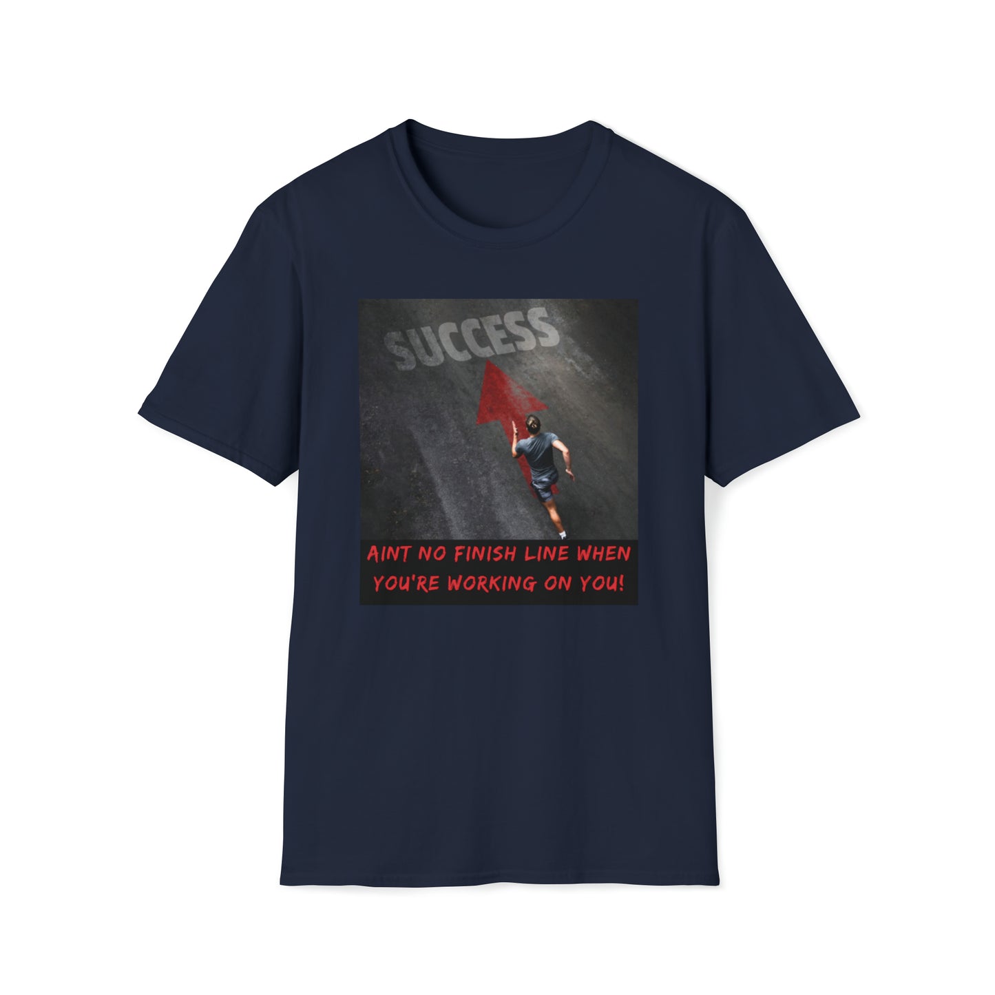 Aint No Finish Line Unisex Softstyle T-Shirt