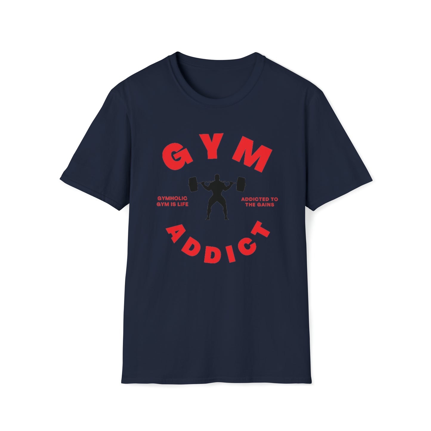 Gym Addict Unisex Softstyle T-Shirt