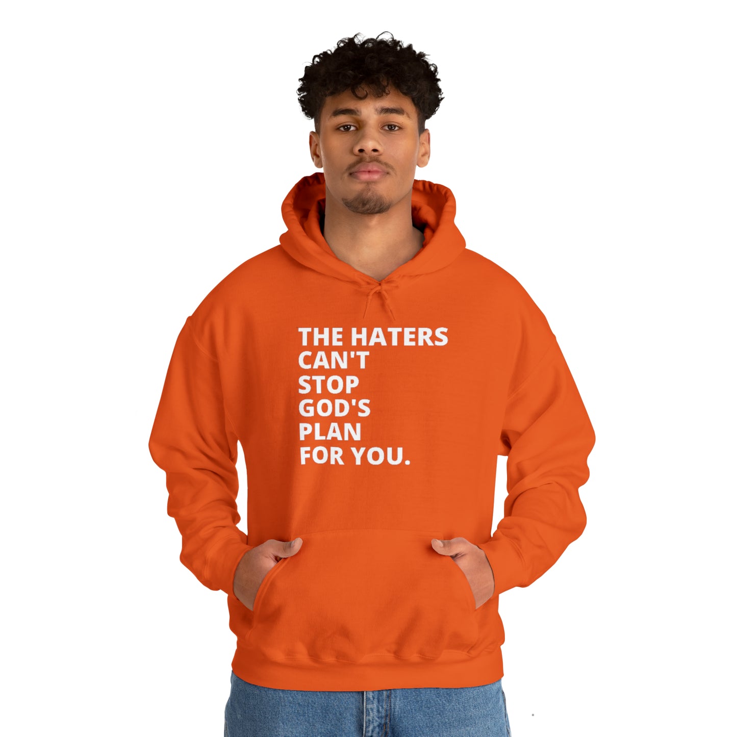 God's Plan Unisex Heavy Blend™ Hooded Sweatshirt