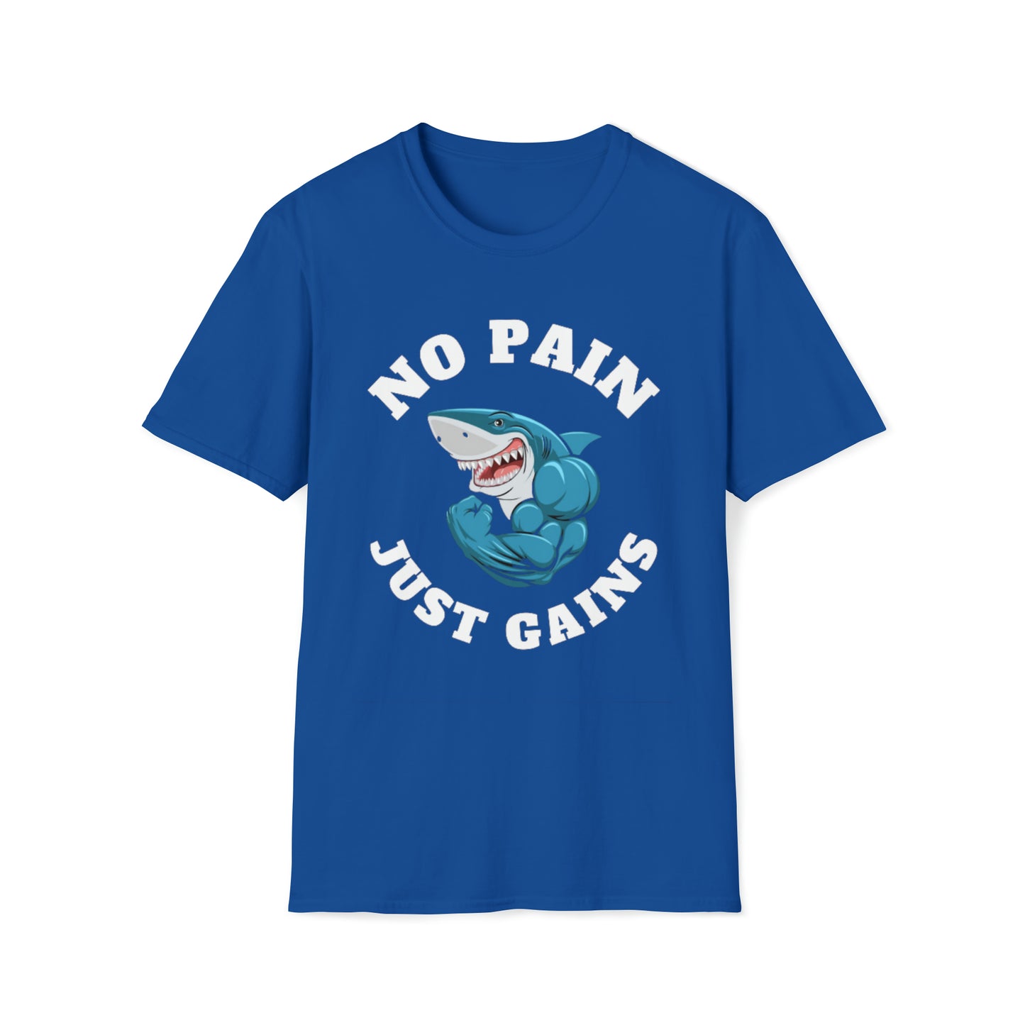 No Pain, No Gains Unisex Softstyle T-Shirt