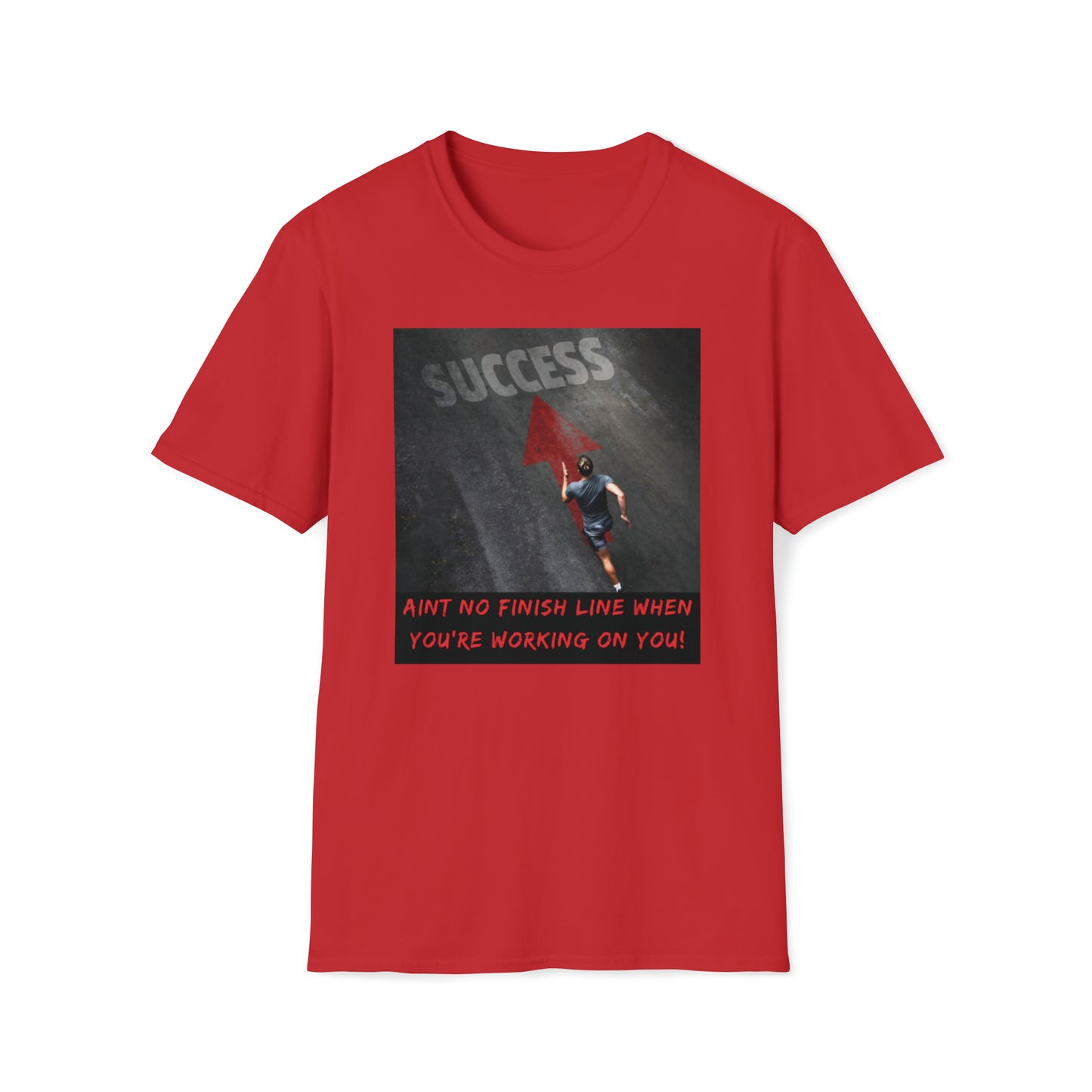 Aint No Finish Line Unisex Softstyle T-Shirt