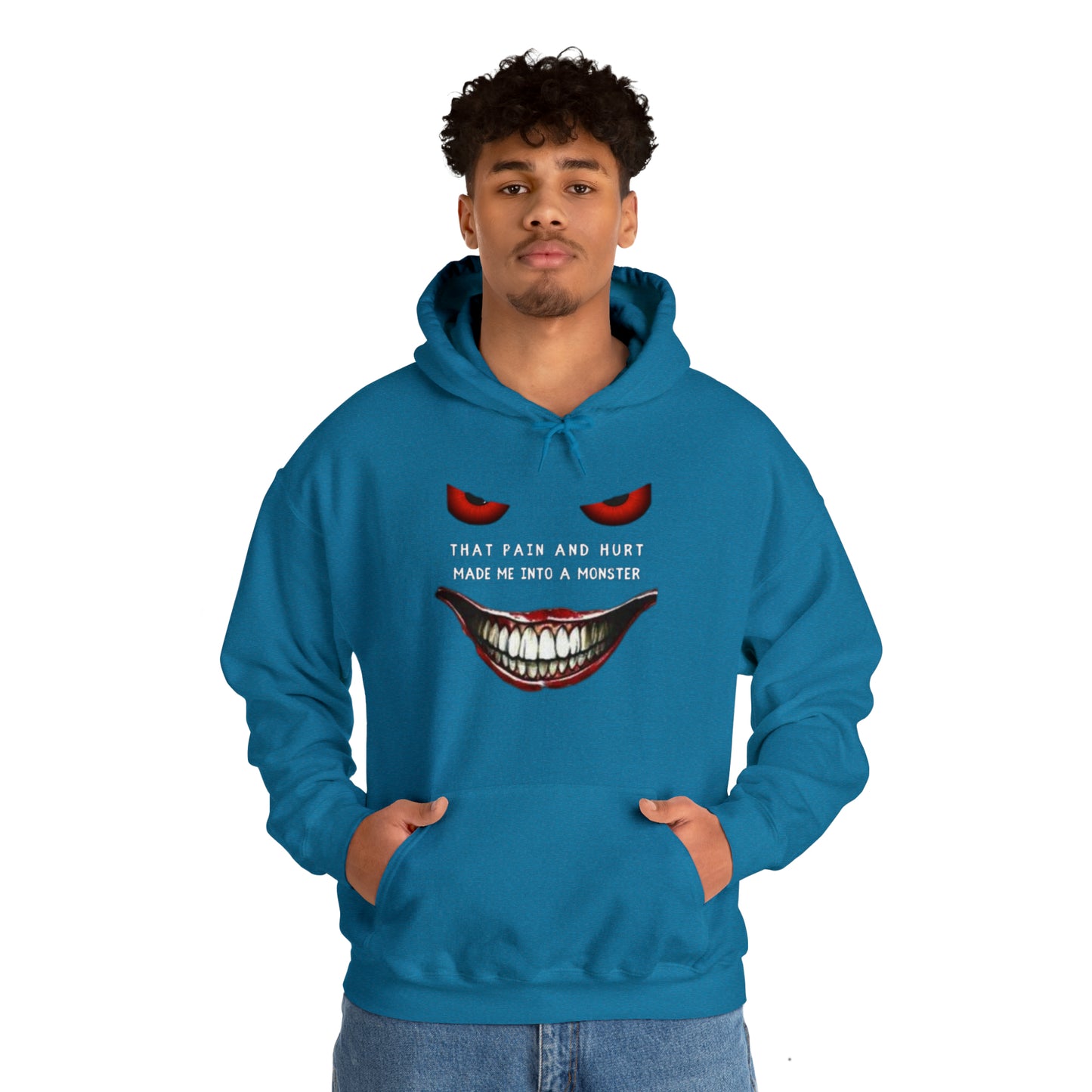 Pain And Hurt Unisex Heavy Blend™ Hooded Sweatshirt