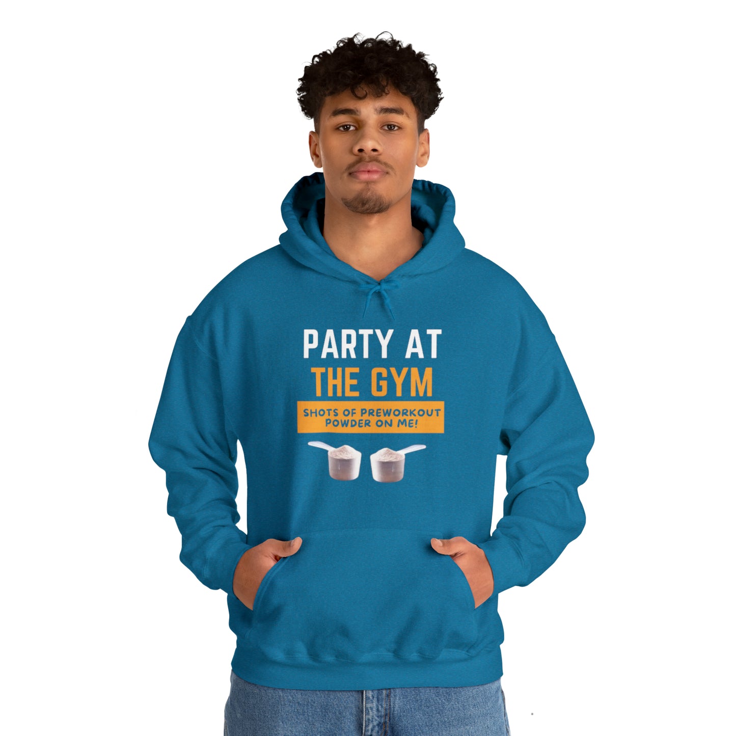 Party At The Gym Unisex Heavy Blend™ Hooded Sweatshirt