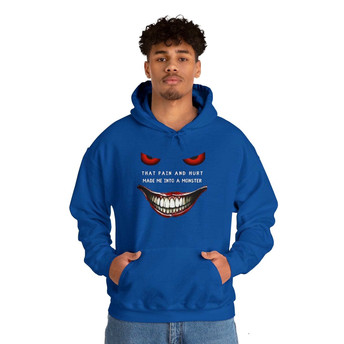 Pain And Hurt Unisex Heavy Blend™ Hooded Sweatshirt