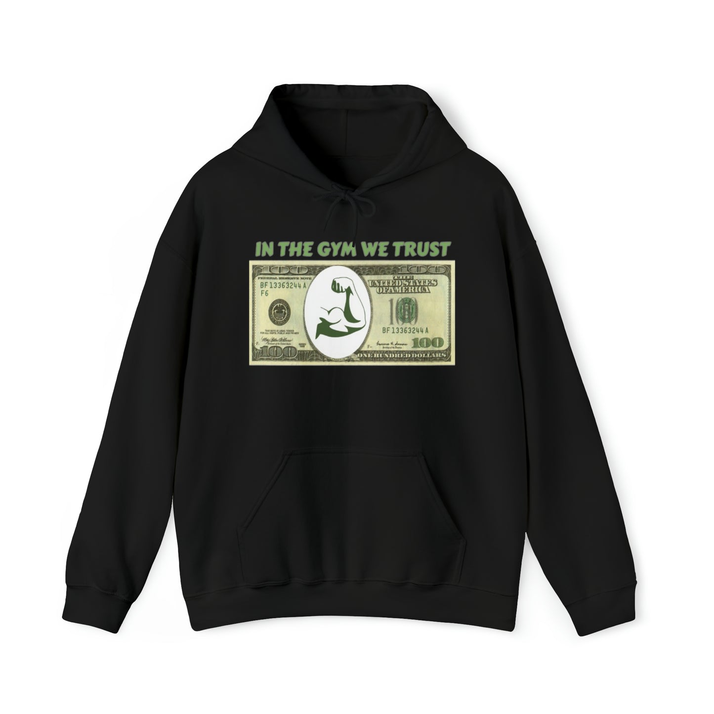 In The Gym We Trust Unisex Heavy Blend™ Hooded Sweatshirt