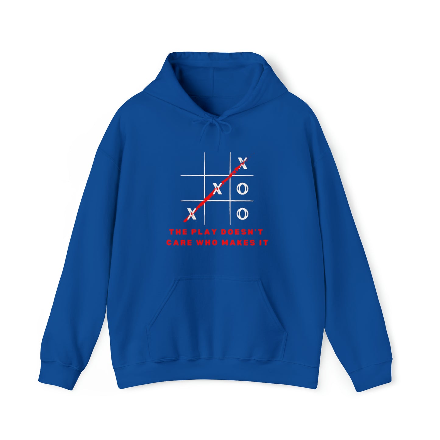 The Play Doesn't Care Who Makes It Unisex Heavy Blend™ Hooded Sweatshirt