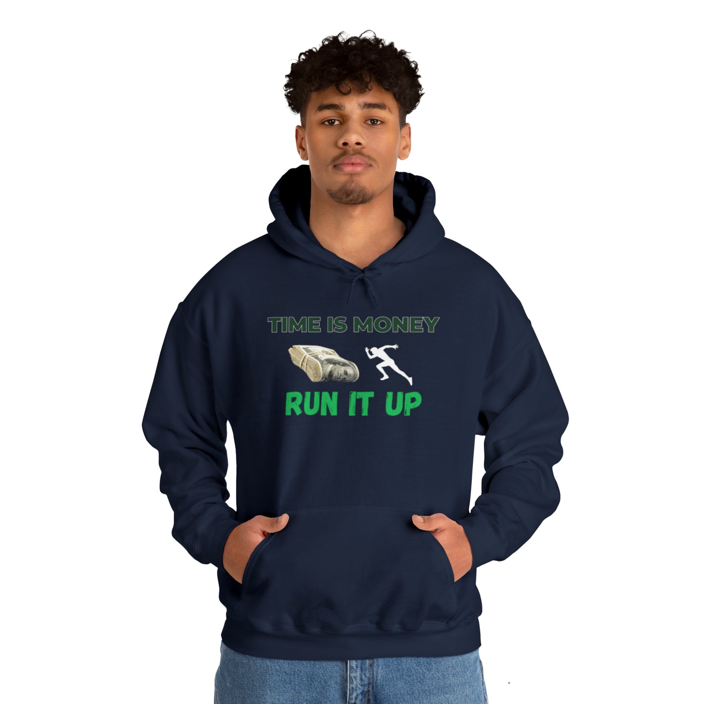 Time Is Money Unisex Heavy Blend™ Hooded Sweatshirt