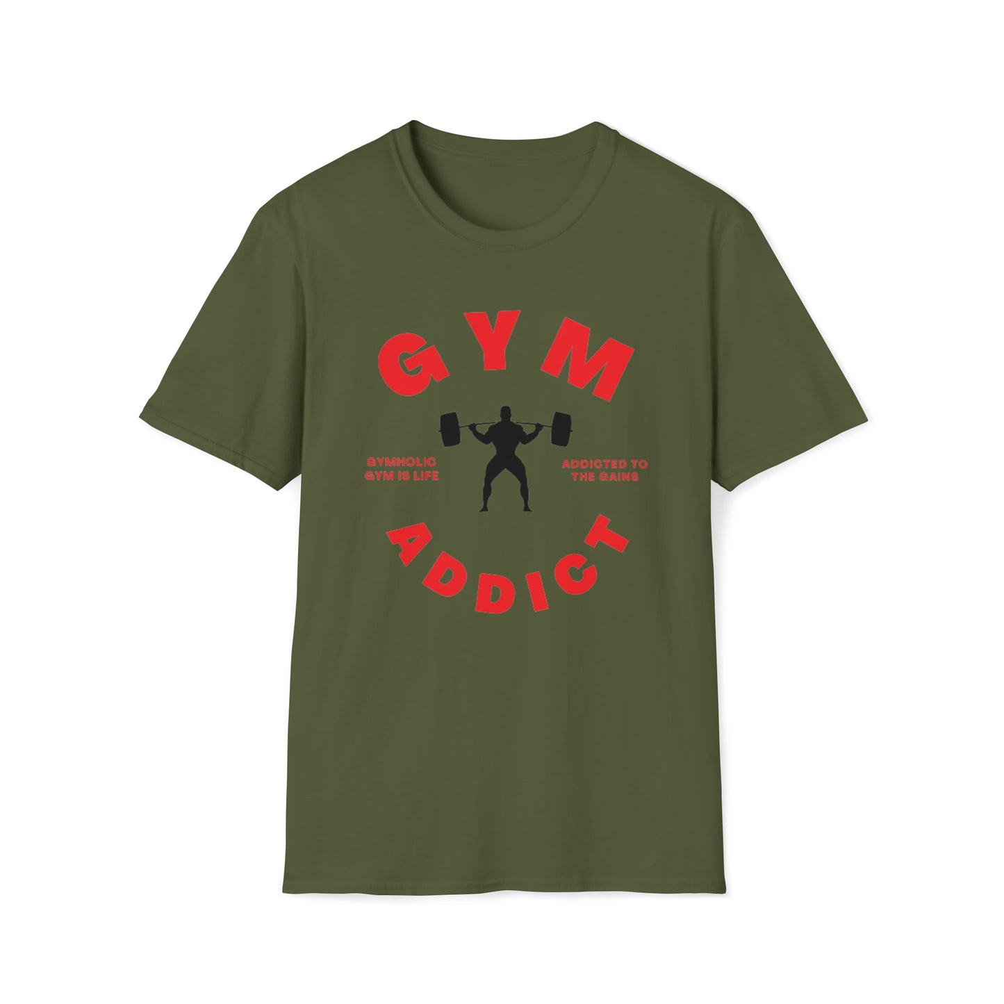 Gym Addict Unisex Softstyle T-Shirt