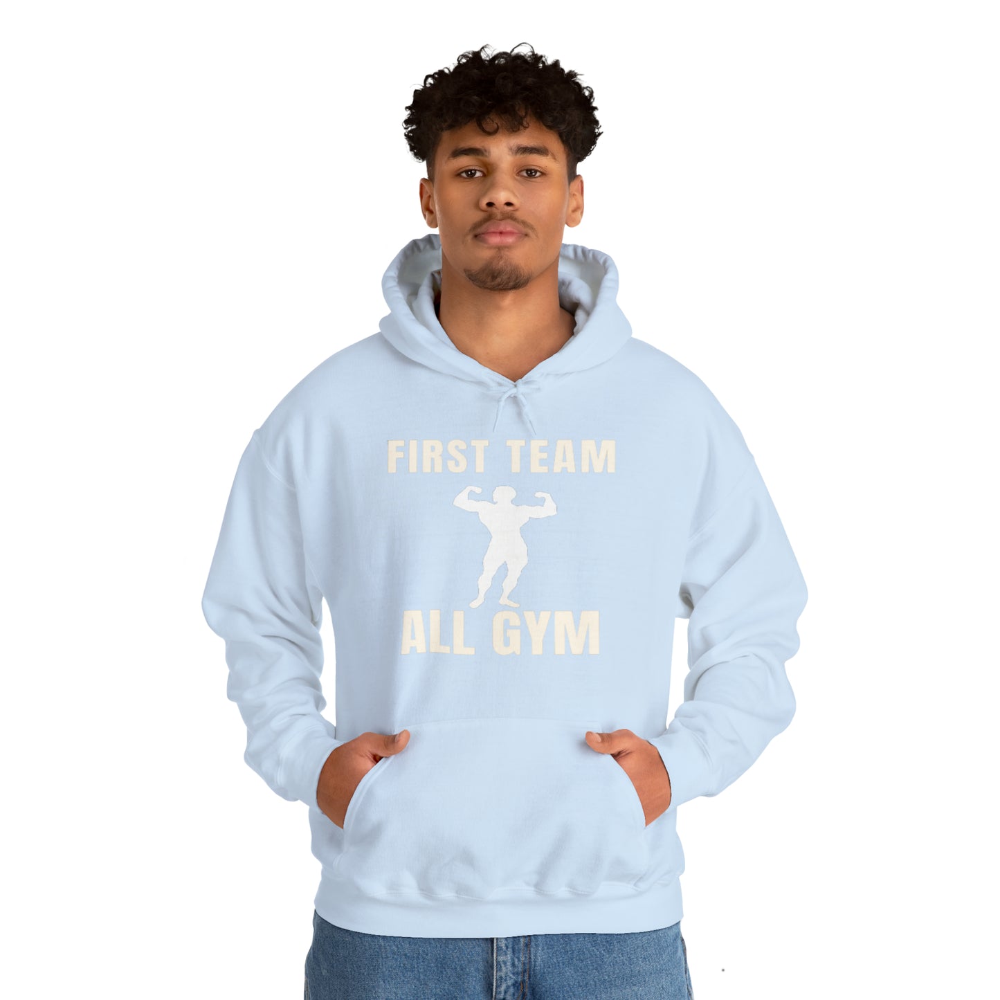 First Team All Gym Unisex Heavy Blend™ Hooded Sweatshirt
