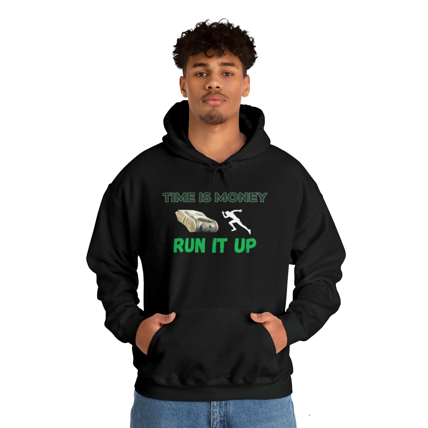Time Is Money Unisex Heavy Blend™ Hooded Sweatshirt