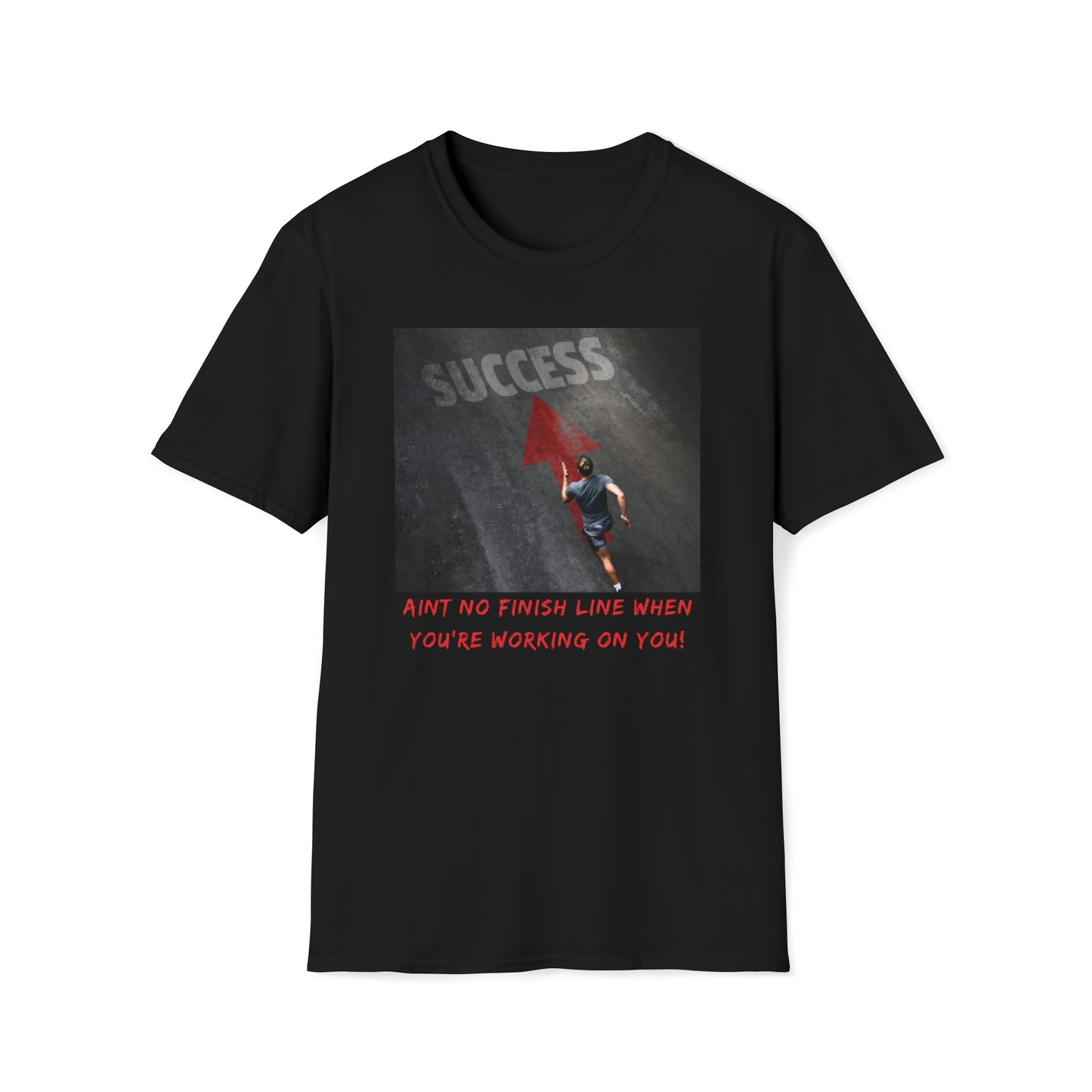 Aint No Finish Line Unisex Softstyle T-Shirt