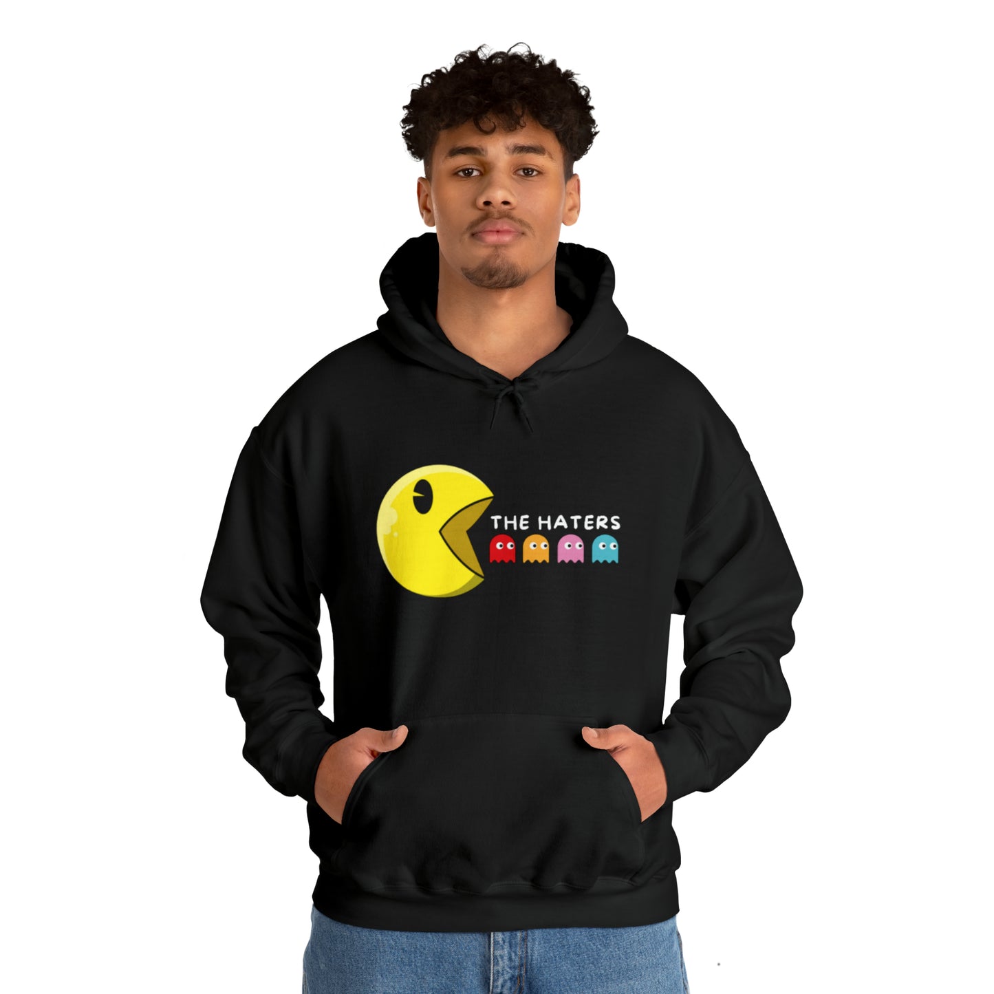 Pacman > The Haters Unisex Heavy Blend™ Hooded Sweatshirt