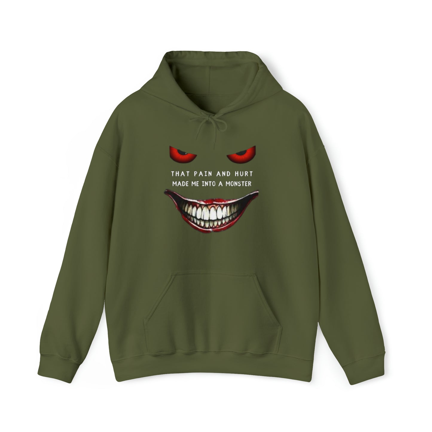 Pain And Hurt Unisex Heavy Blend™ Hooded Sweatshirt