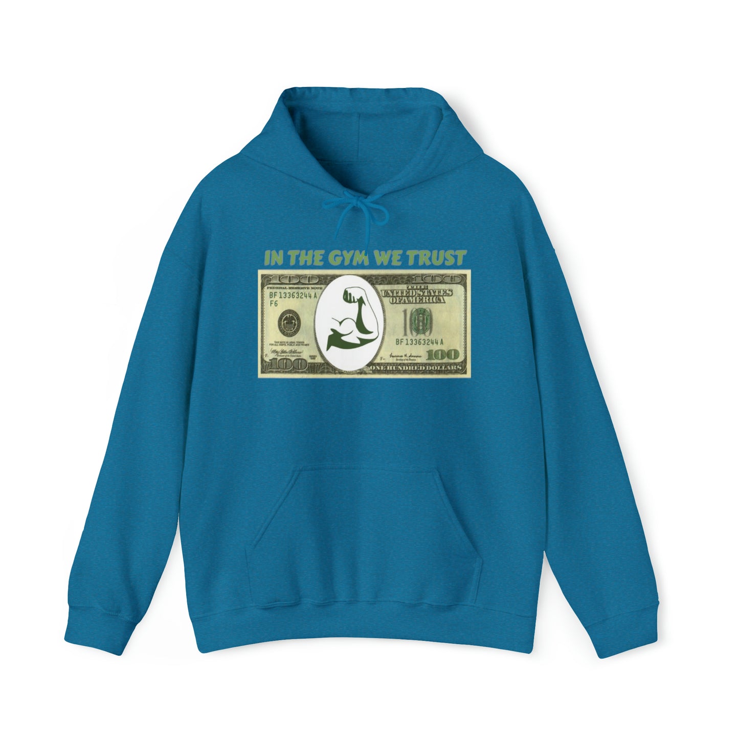 In The Gym We Trust Unisex Heavy Blend™ Hooded Sweatshirt