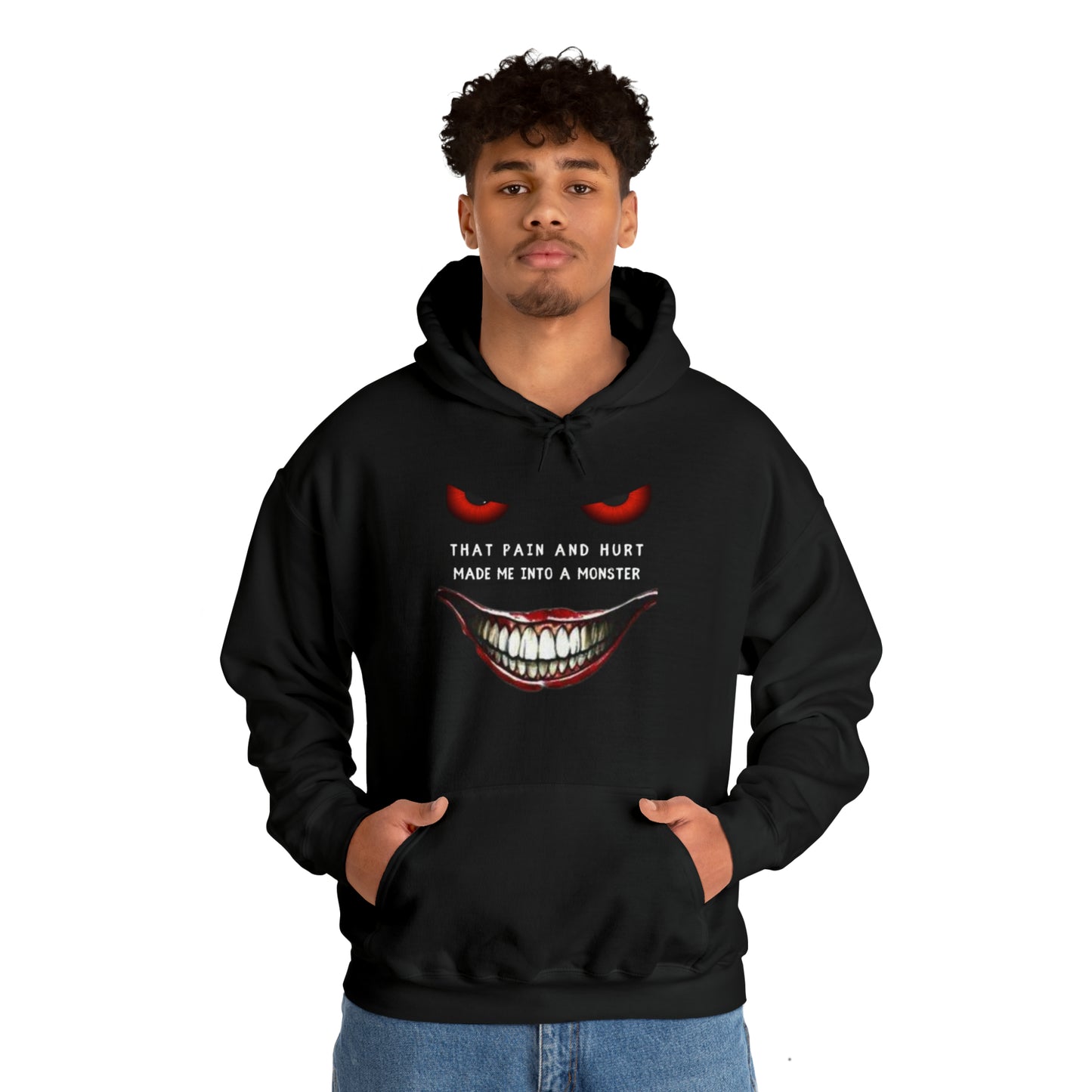 Pain And Hurt Unisex Heavy Blend™ Hooded Sweatshirt