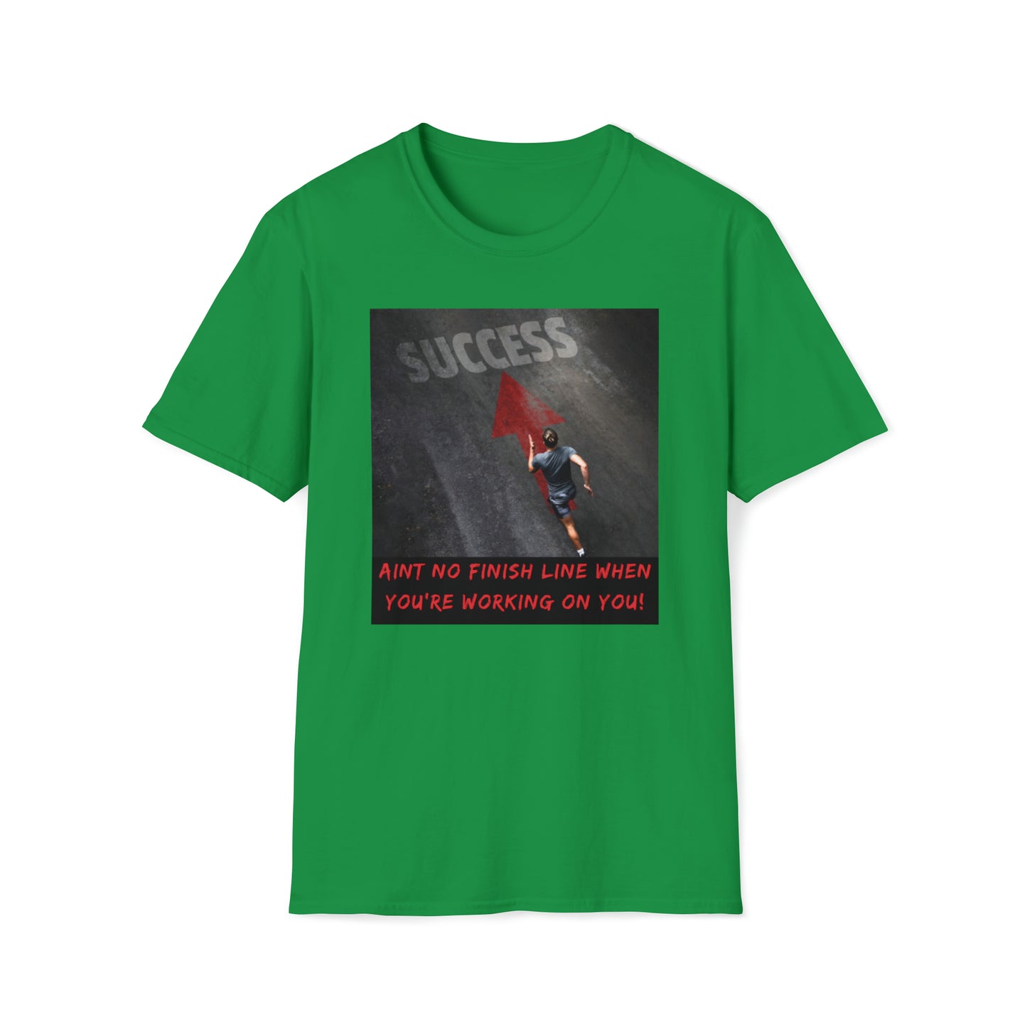 Aint No Finish Line Unisex Softstyle T-Shirt