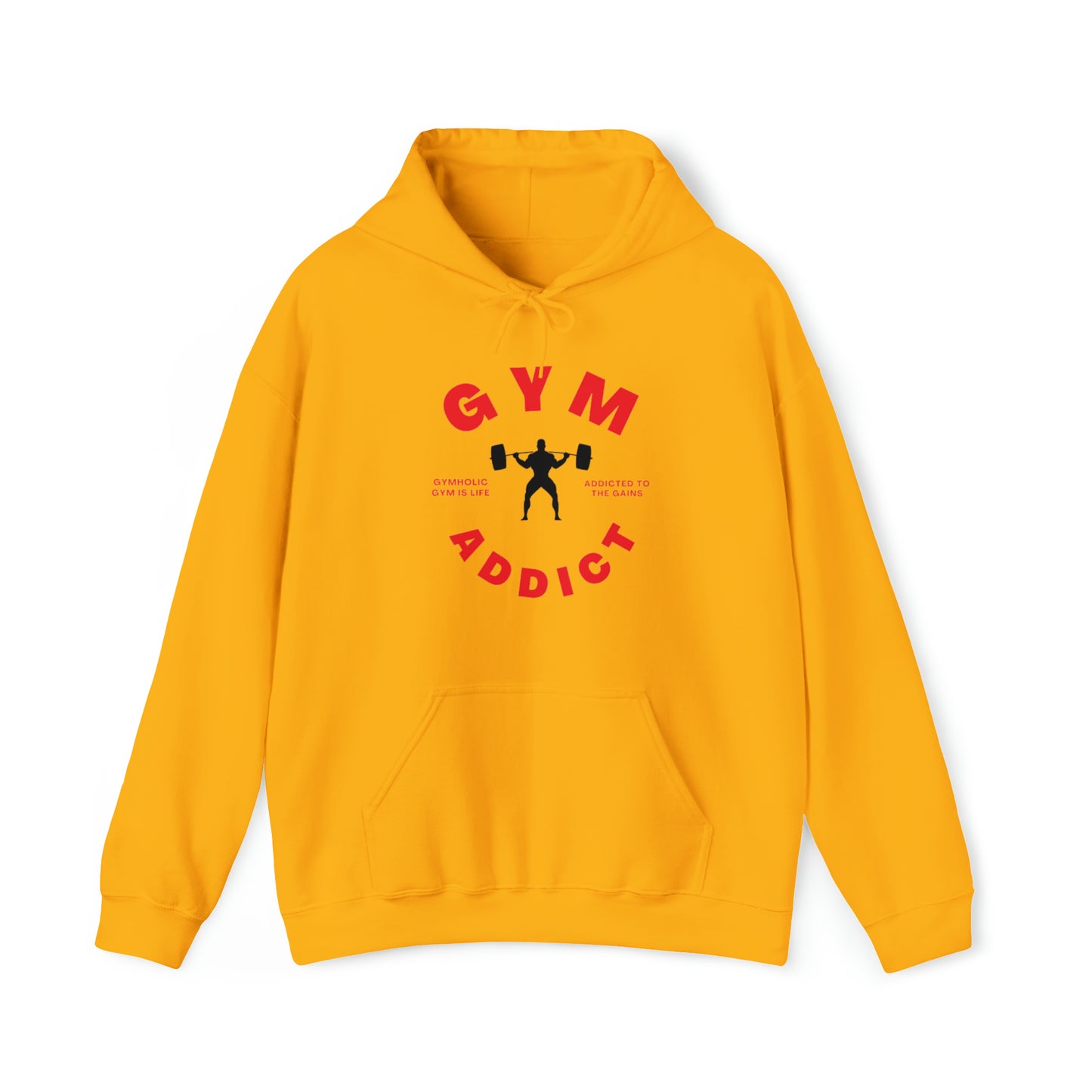 Gym Addict Unisex Heavy Blend™ Hooded Sweatshirt