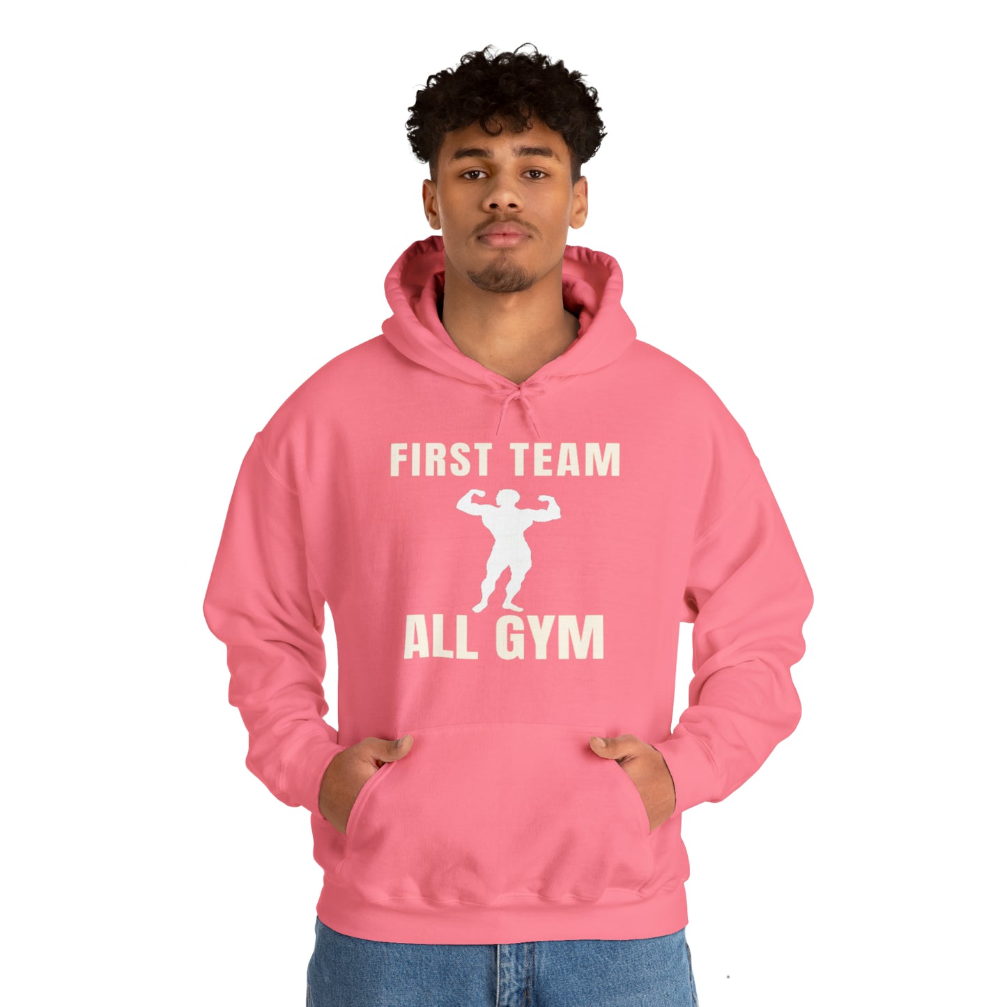 First Team All Gym Unisex Heavy Blend™ Hooded Sweatshirt